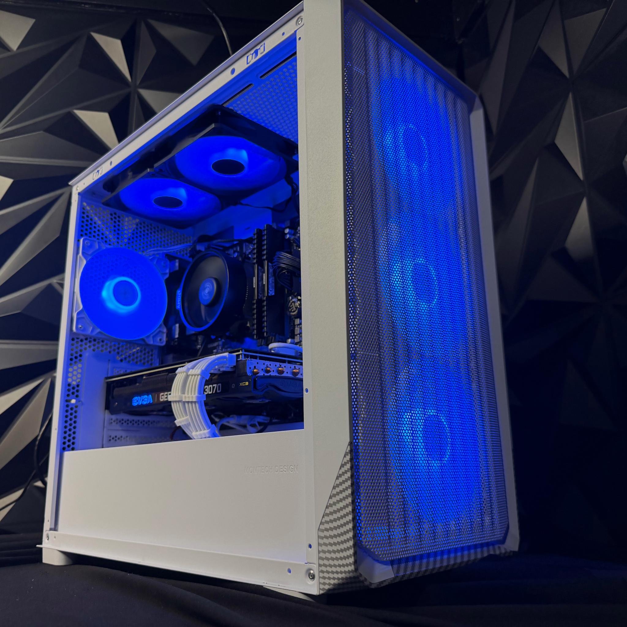 🖤🔥 BLACK GUTS 🔥🖤 Ryzen 5 5500| RTX 3070| 16 GB DDR4| 1.25 TB NVMe| 650W PSU
