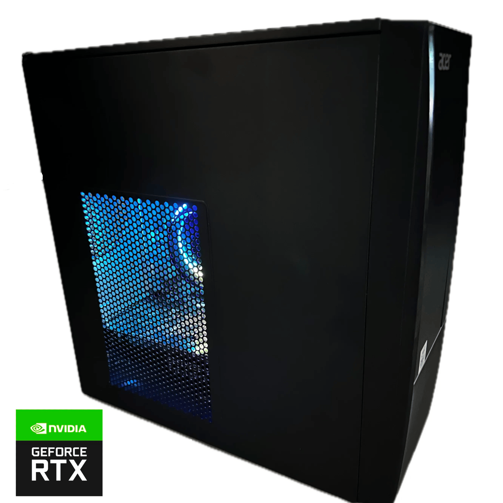 Sleeper RTX RGB Gaming PC RTX 3050 10th gen Intel 16GB RAM 1TB NVMe SSD + HDD