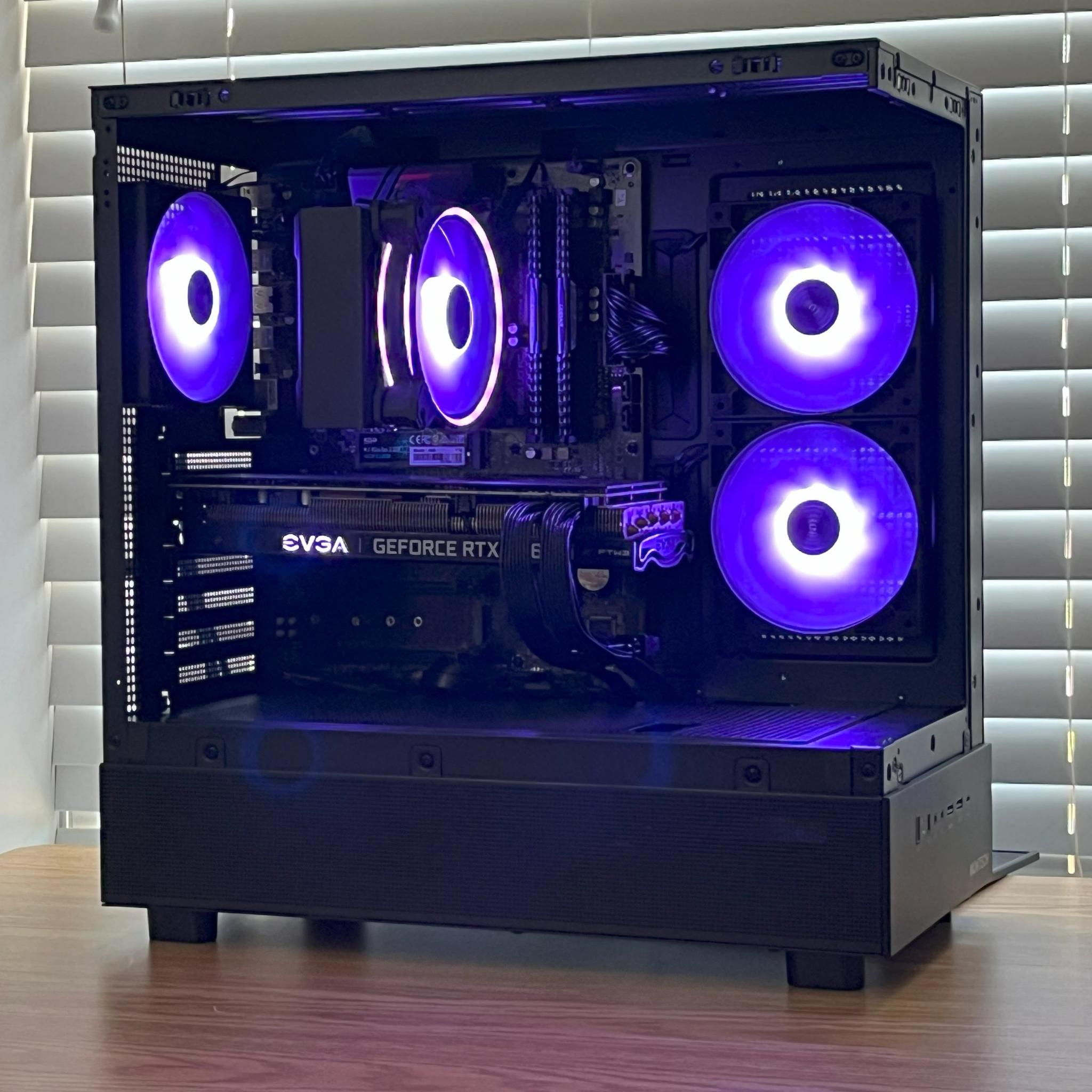 💜🖤 Gaming PC | Ryzen 7 3700x | RTX 3060Ti | 32GB DDR4 | 1TB SSD🖤💜