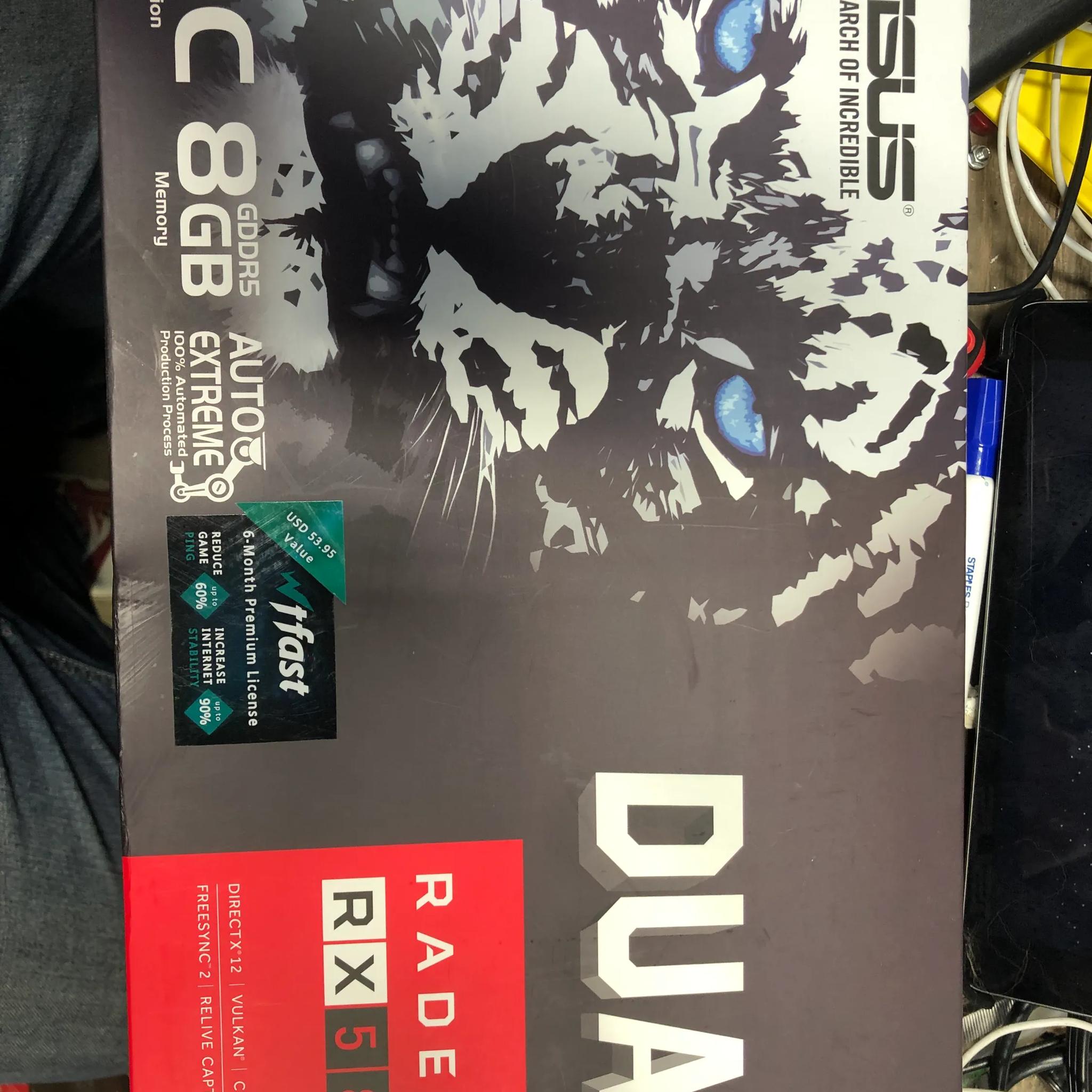 ASUS Radeon RX580 DUAL Series OC edition 8GB NEW***
