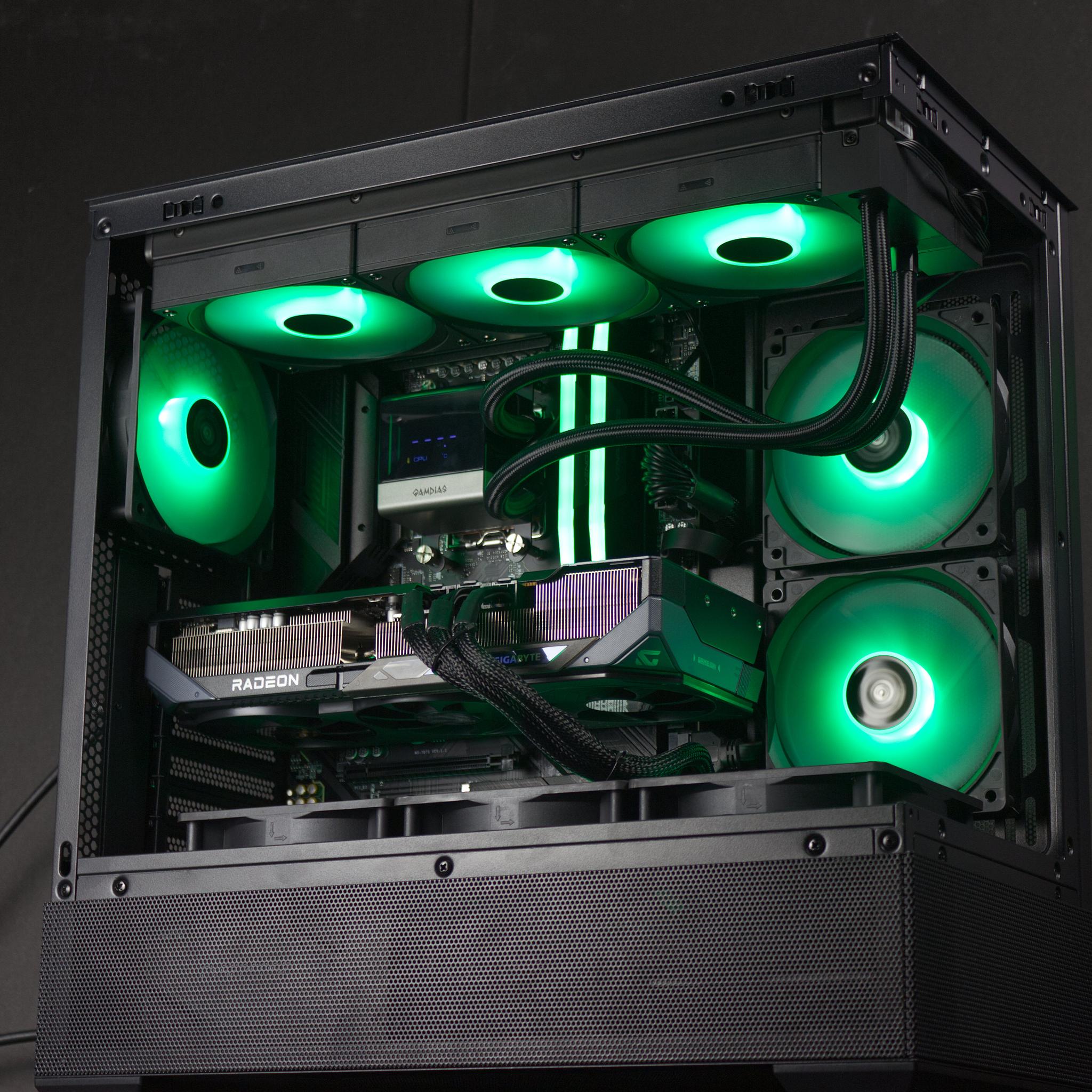 ☢️Gamma Reactor☢️ R7 7700X | RX 9070 XT | 32GB DDR5 | 2TB NVME | Gaming PC