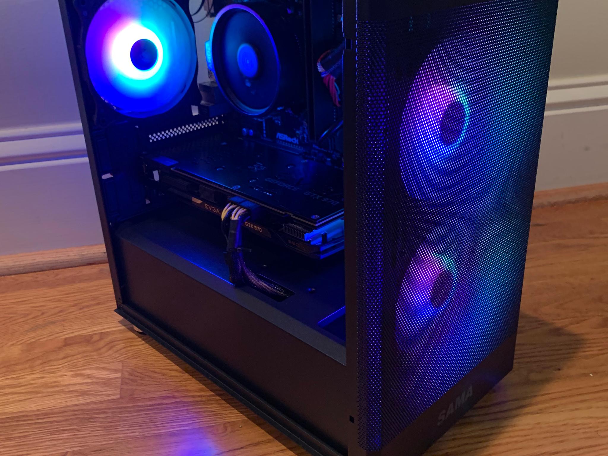 GTX 970 R5 1600 FORTNITE READY WHITE CUSTOM GAMING PC 16GB RAM 1TB SSD WINDOWS 10