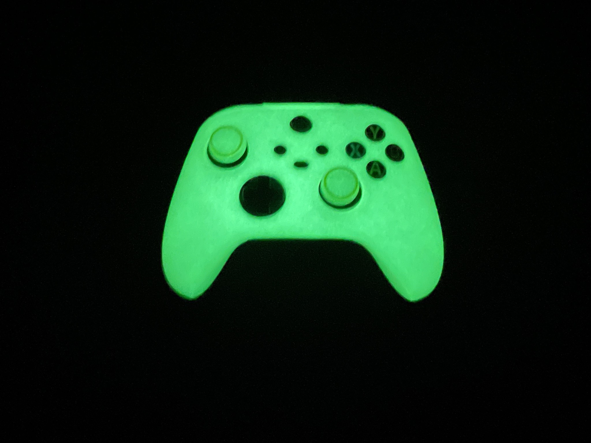 Xbox One S With Glow In Dark Controller