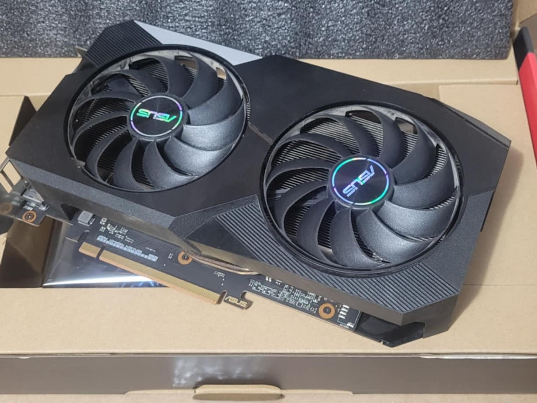 Asus Dual 6600 8GB GPU