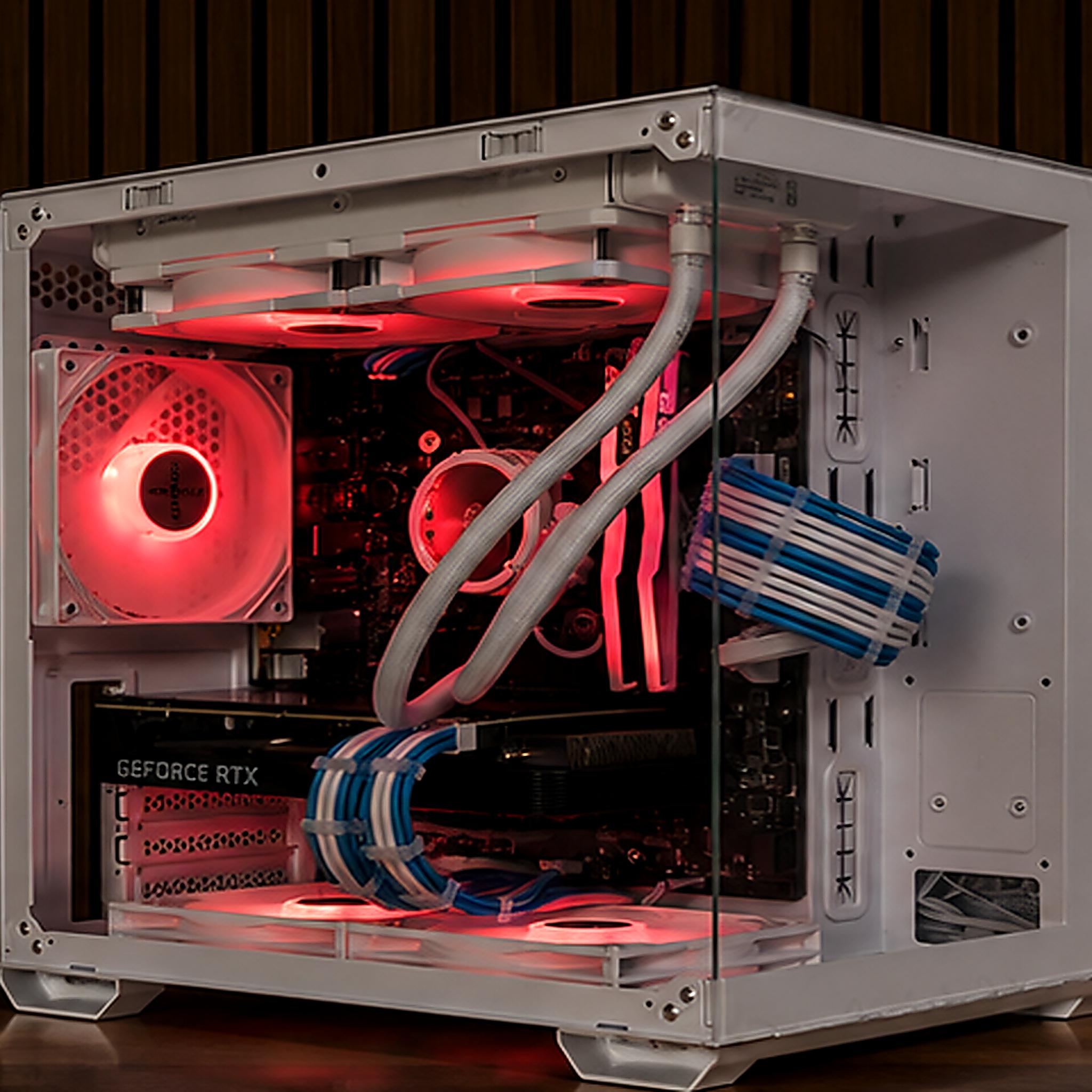 White gaming Pc | RTX 3060TI 8GB | 12600K | DDR4/5 |32GB RAM | 1TB | Windows 11 |
