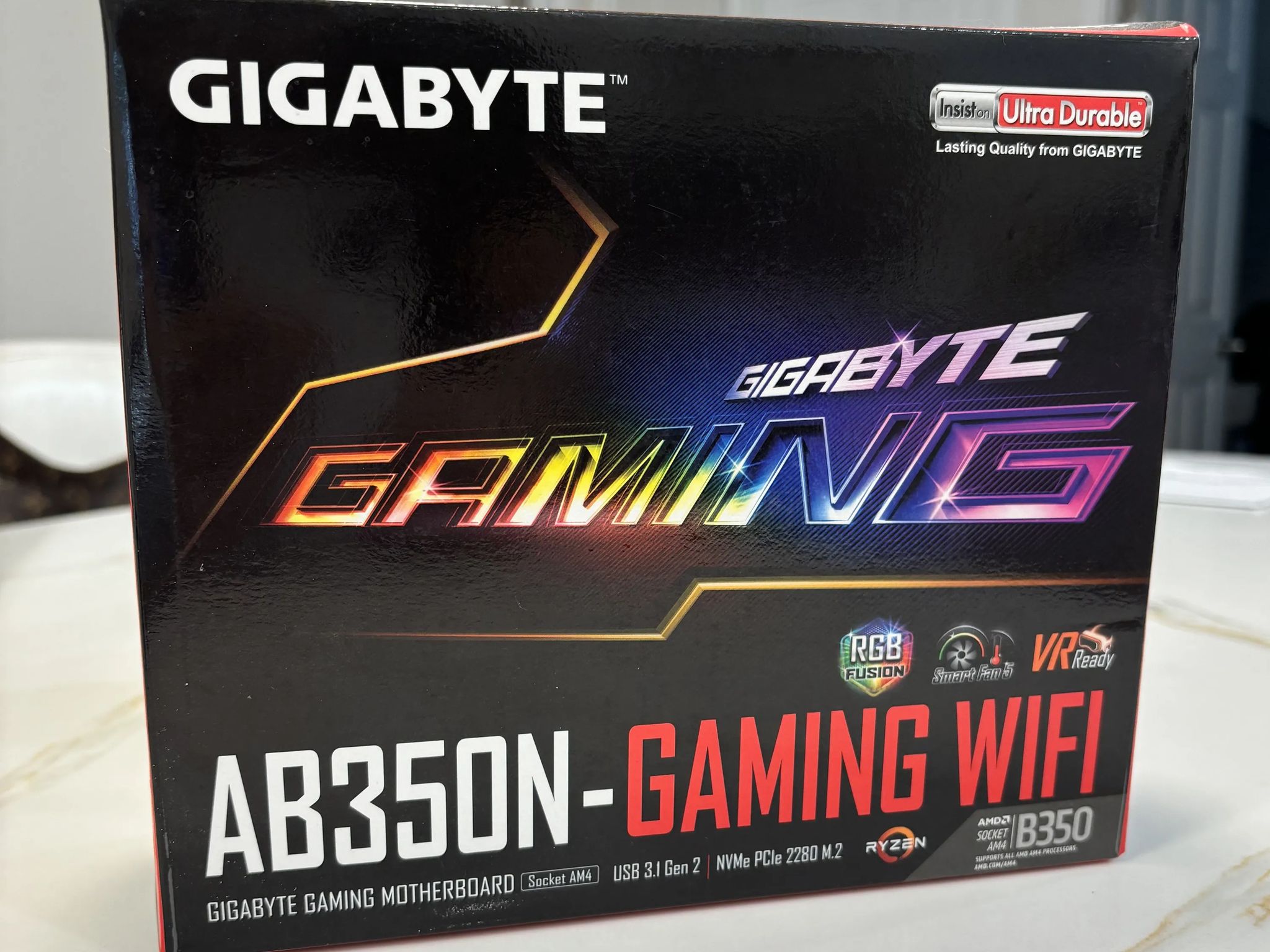 Gigabyte AB350N- Gaming Wifi AM4 mini ITX motherboard