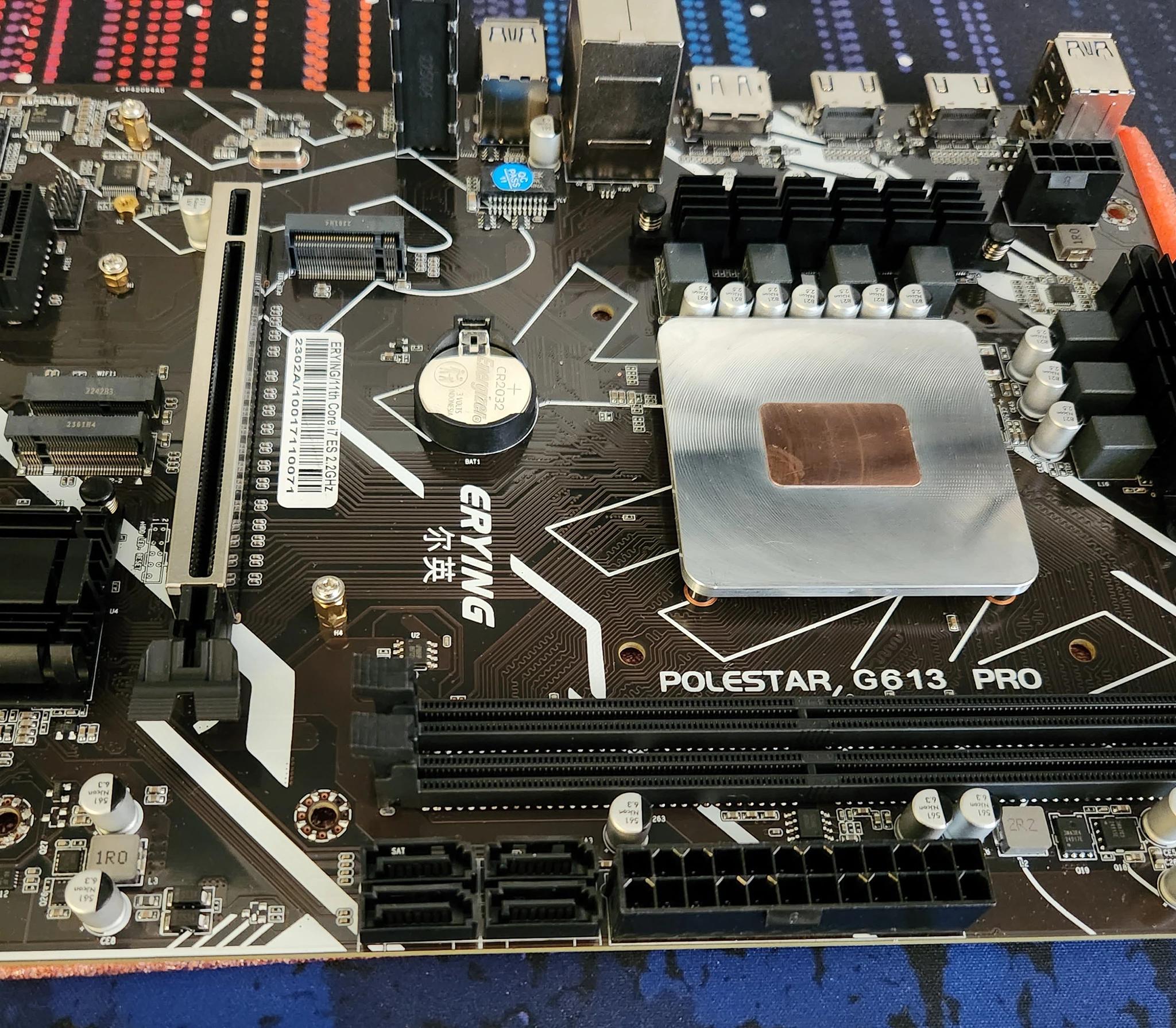 Erying Motherboard/CPU Combo 11th Gen 8-core CPU