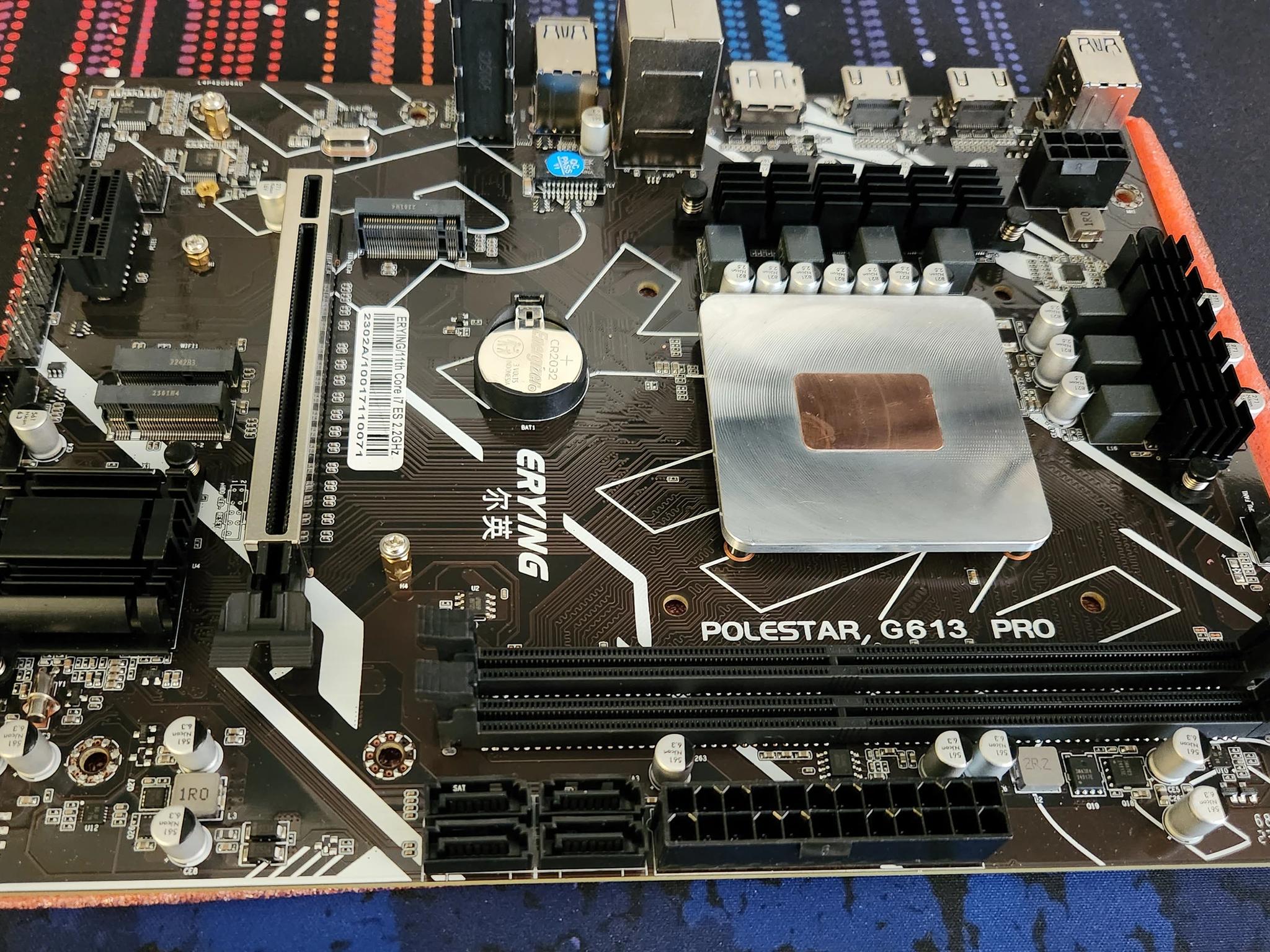 Erying Motherboard/CPU Combo 11th Gen 8-core CPU