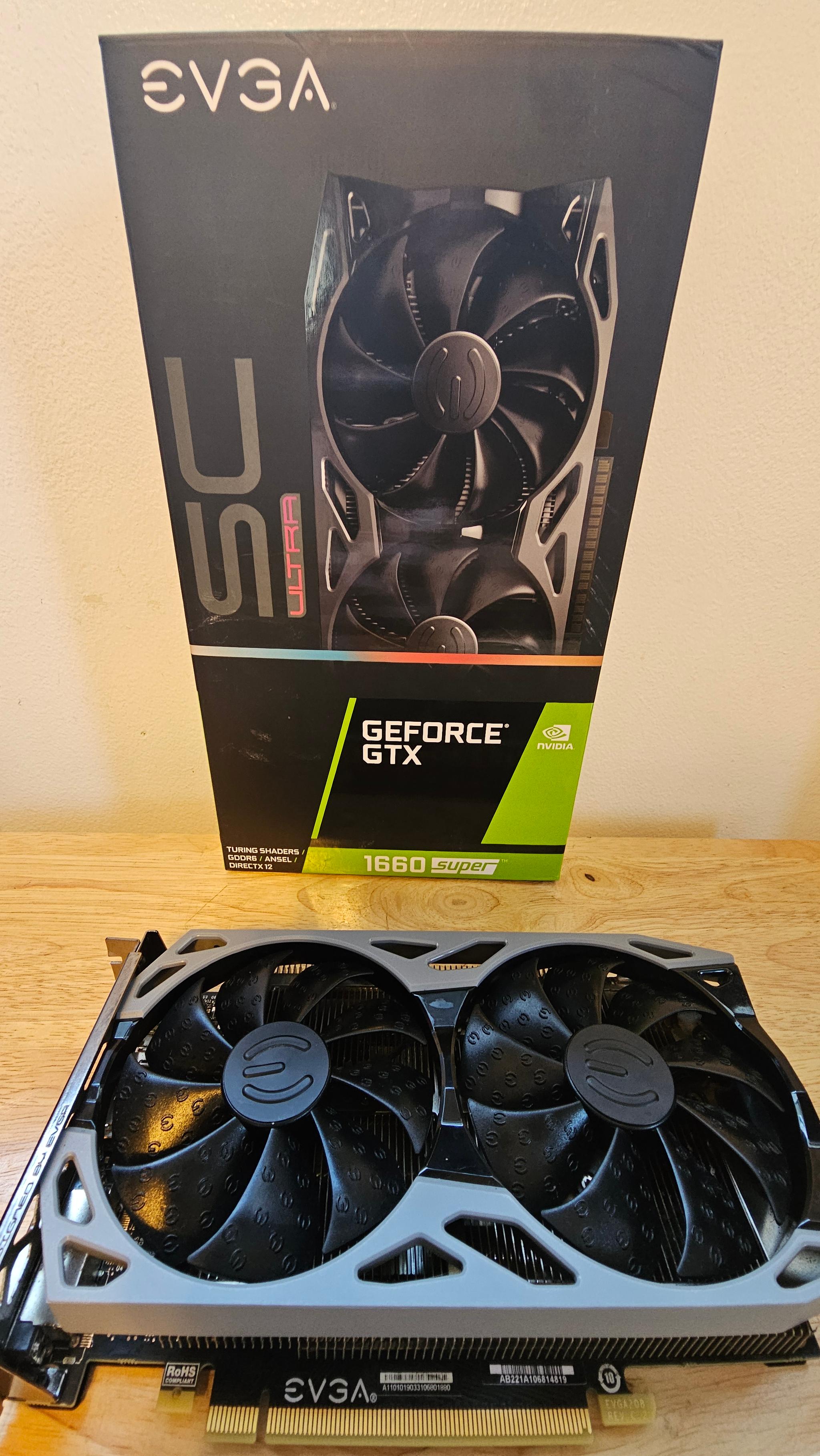 EVGA GeForce GTX 1660 Super SC ULTRA GAMING