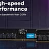 Crucial 64GB Kit (4x16GB) DDR5 RAM 5600MHz (CL46) Desktop Memory (CT2K16G56C46U5)