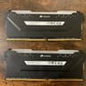 16GB Corsair Vengeance RGB PRO (2 x 8GB) DDR4 DRAM 3200MHz C16 Memory Kit — Black