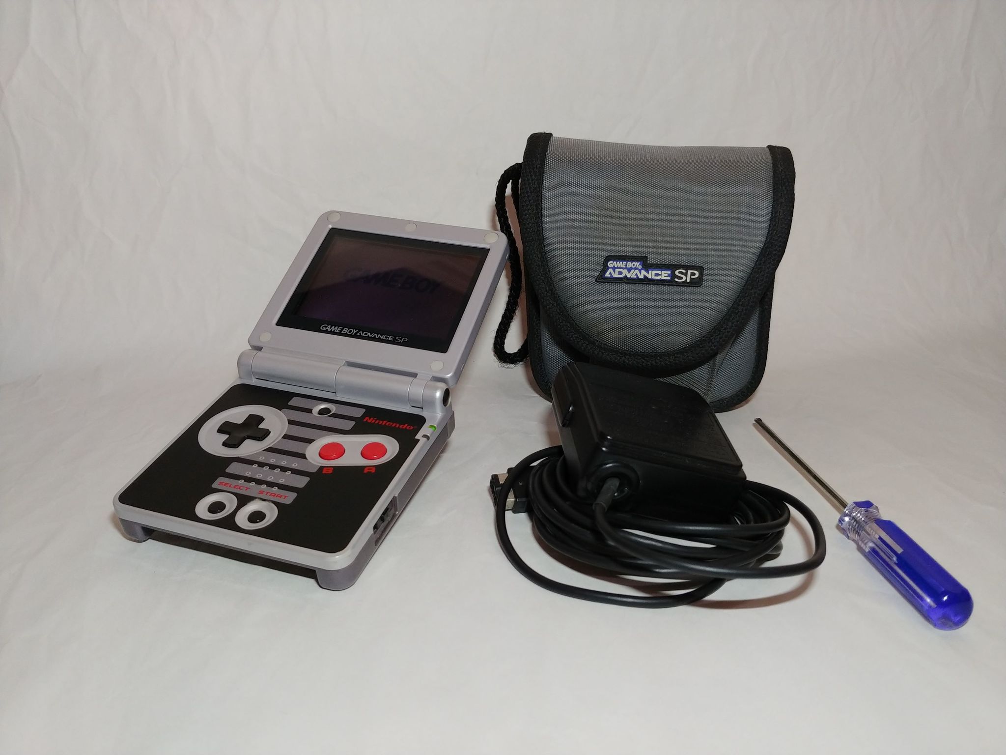 GameBoy Advanced SP Classic NES AGS-001 + Games/Accessories