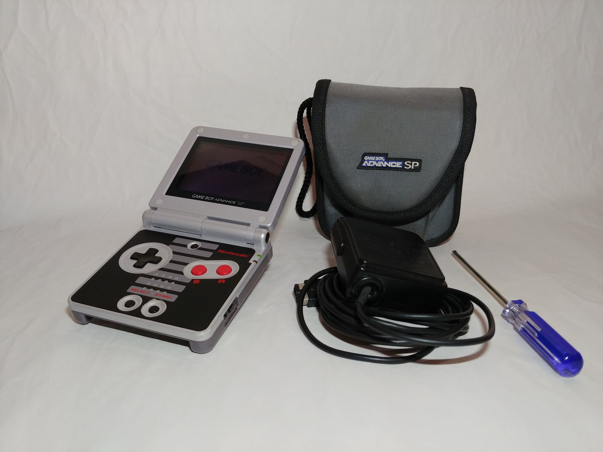 GameBoy Advanced SP Classic NES AGS-001 + Games/Accessories