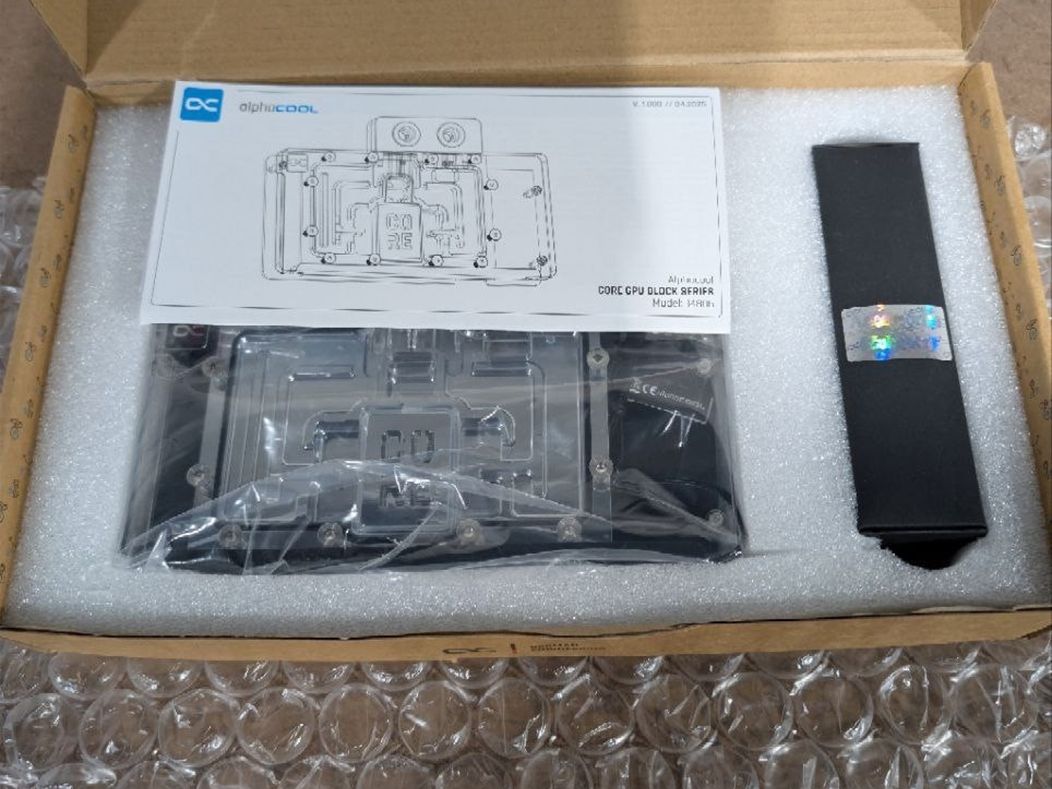 Alphacool Core RX 9070 XT Steel Legend with Backplate (14806)