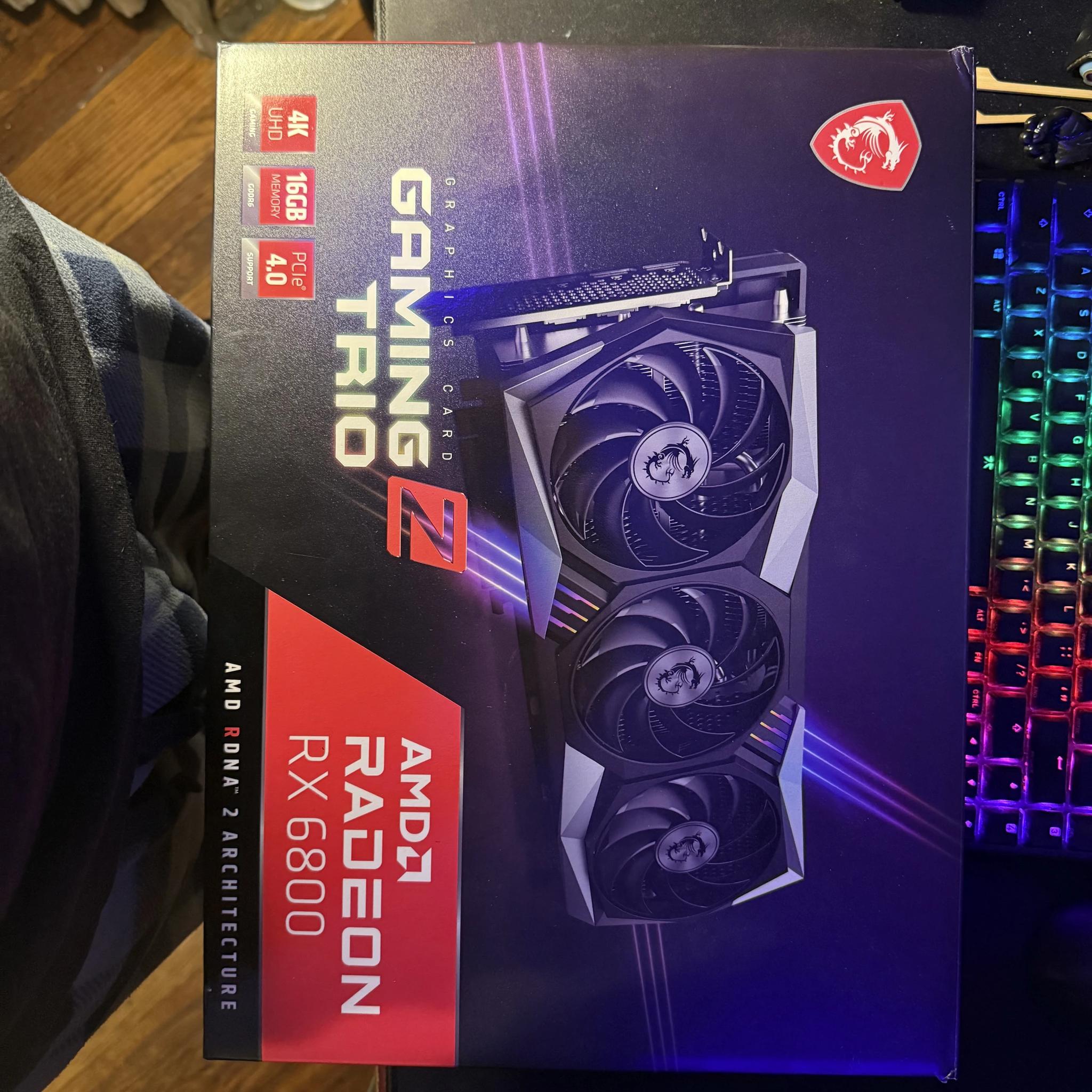 MSI Radeon RX 6800 Gaming Z Trio 16G