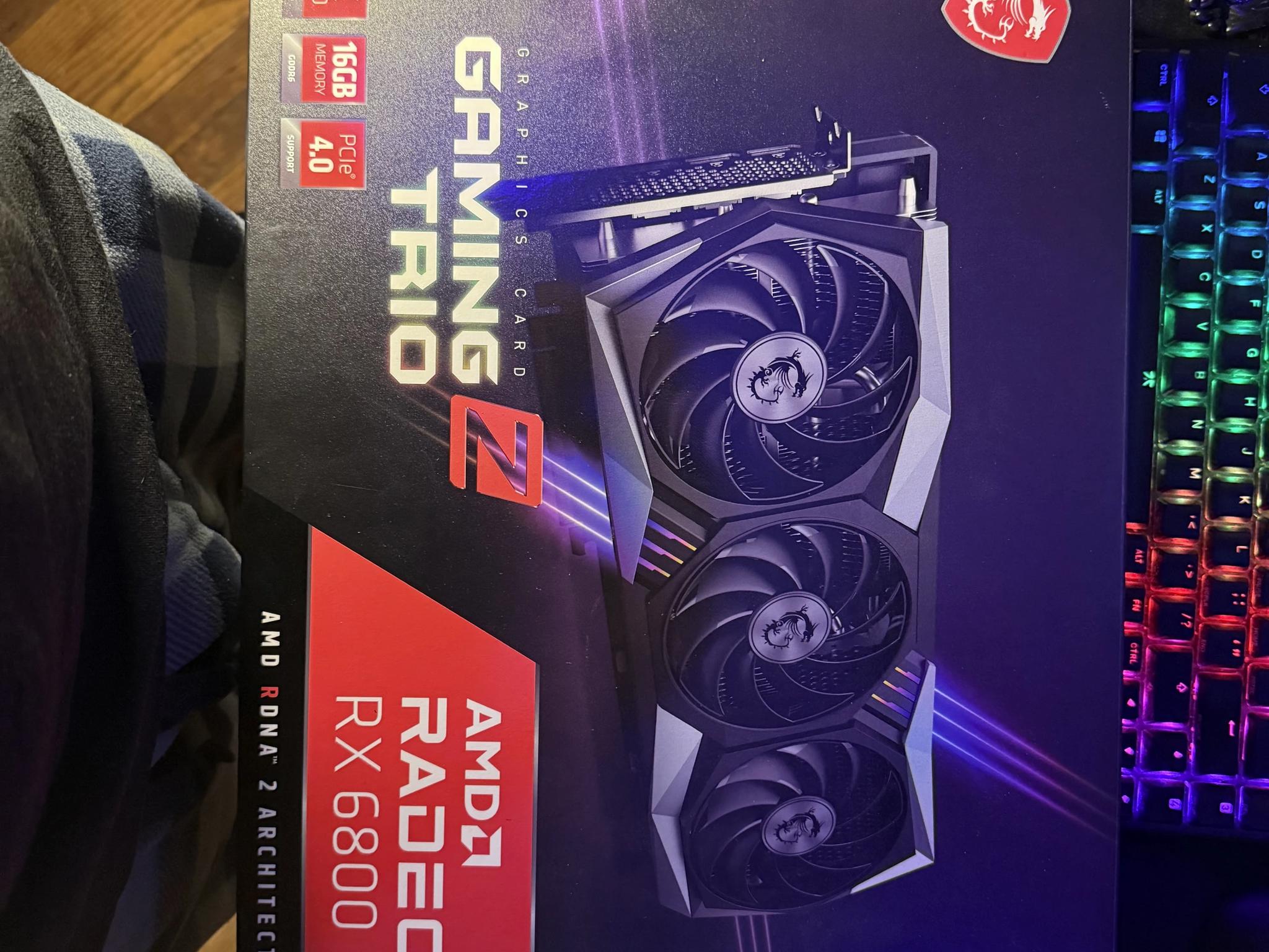 MSI Radeon RX 6800 Gaming Z Trio 16G