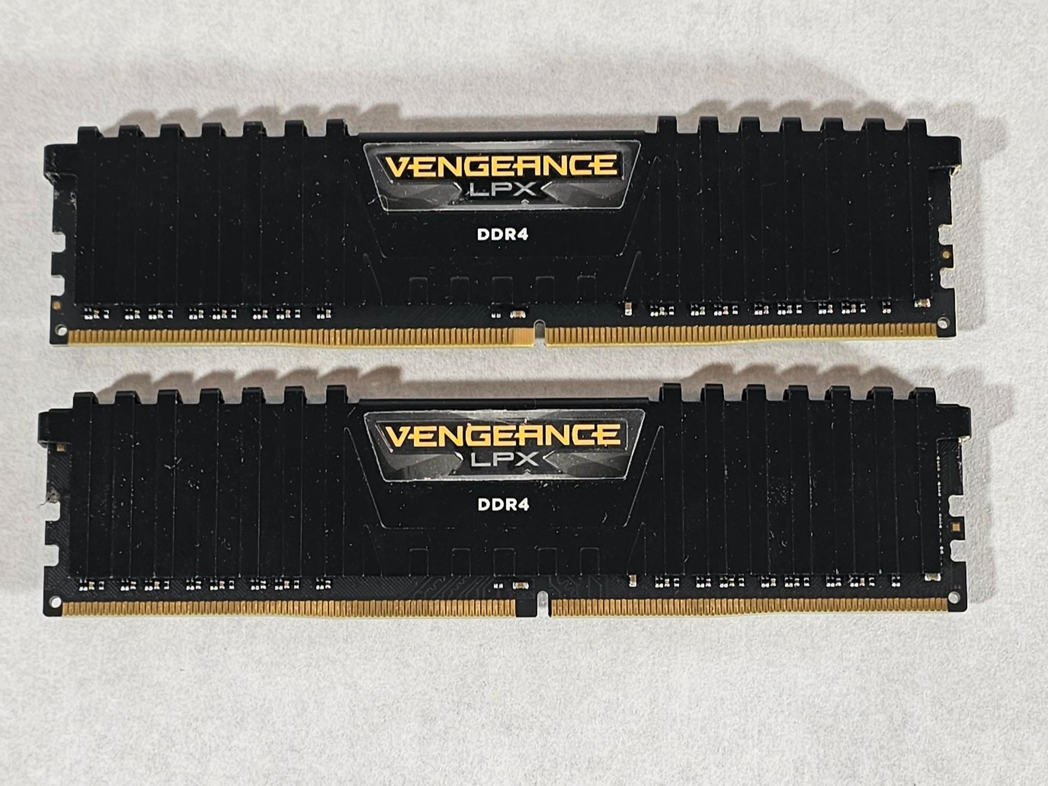 16GB DDR4 (2x8GB)-157 CL18 3600MHz Corsair Vengeance LPX RAM Memory