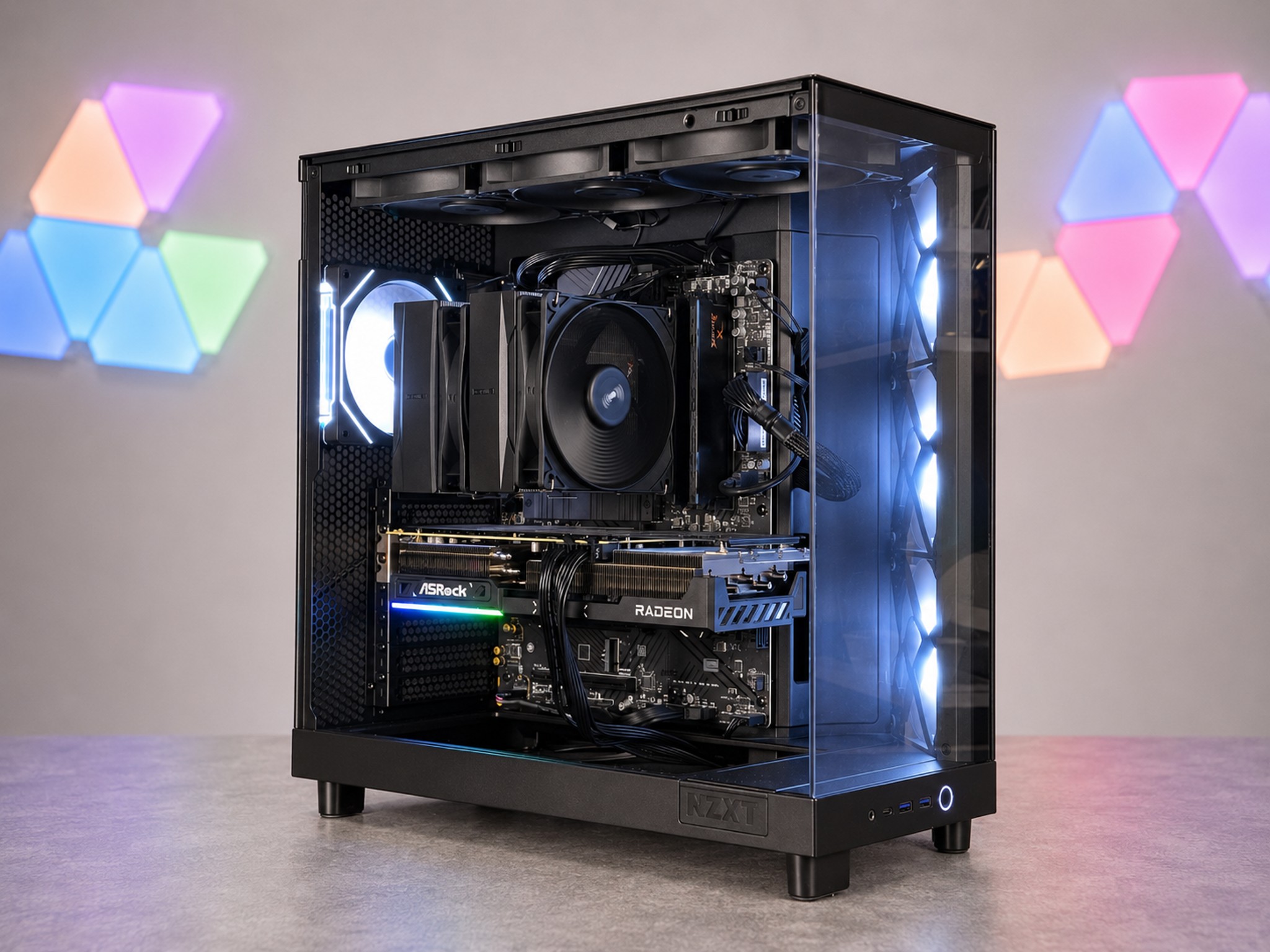 ⚪⚡ VULCAN Gaming PC | RX 9070 XT 16GB | Ryzen 5 7600X | 32GB DDR5 RAM | 1TB NVME | FREE SHIPPING