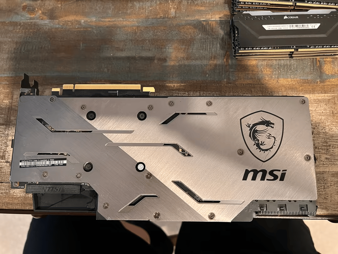 MSI GeForce RTX 2080 Ti 11 GB GAMING X TRIO Video Card