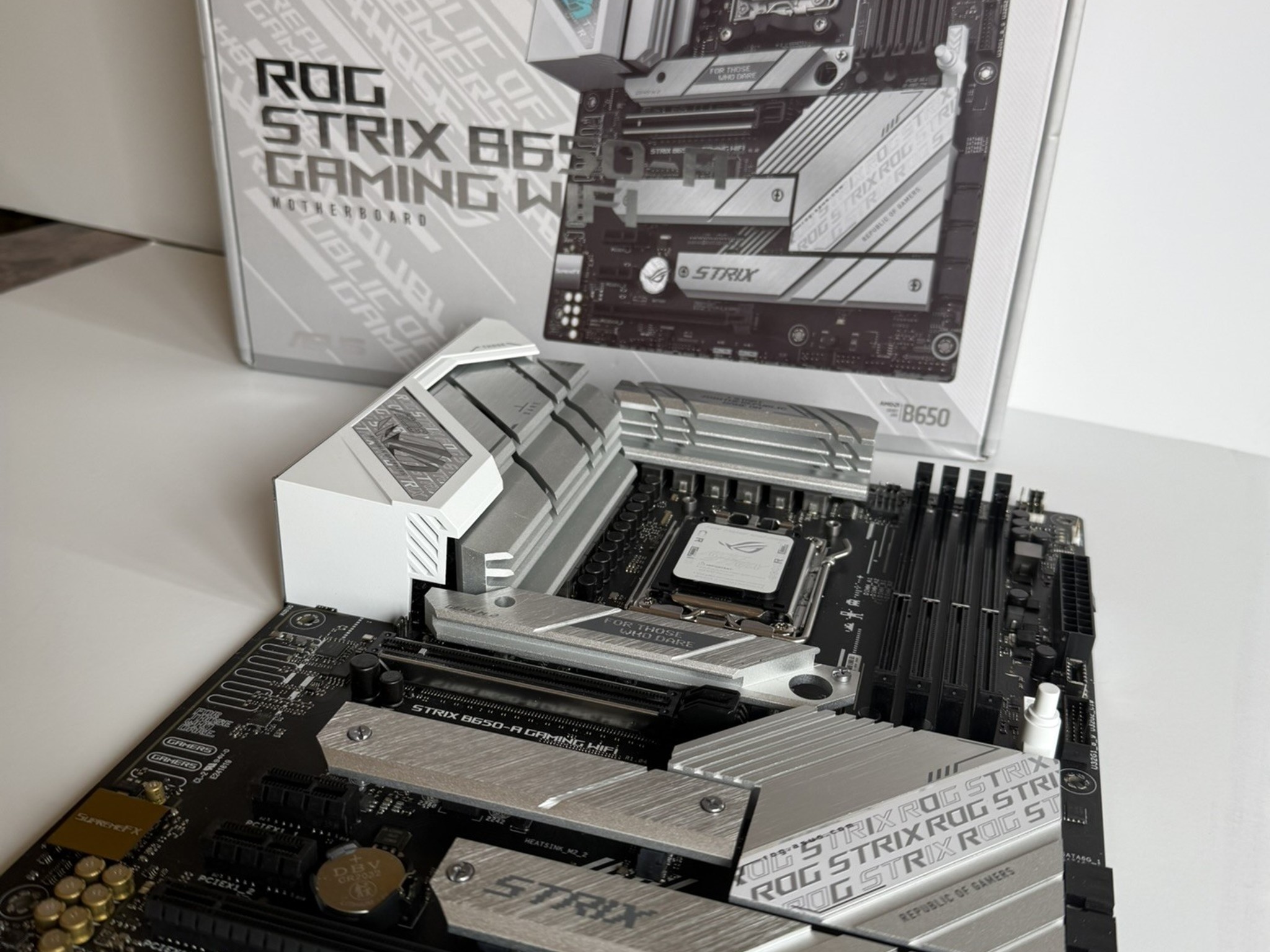 ASUS ROG Strix B650-A Gaming Wi-Fi DDR5 Socket AM5 AMD ATX Gaming Motherboard