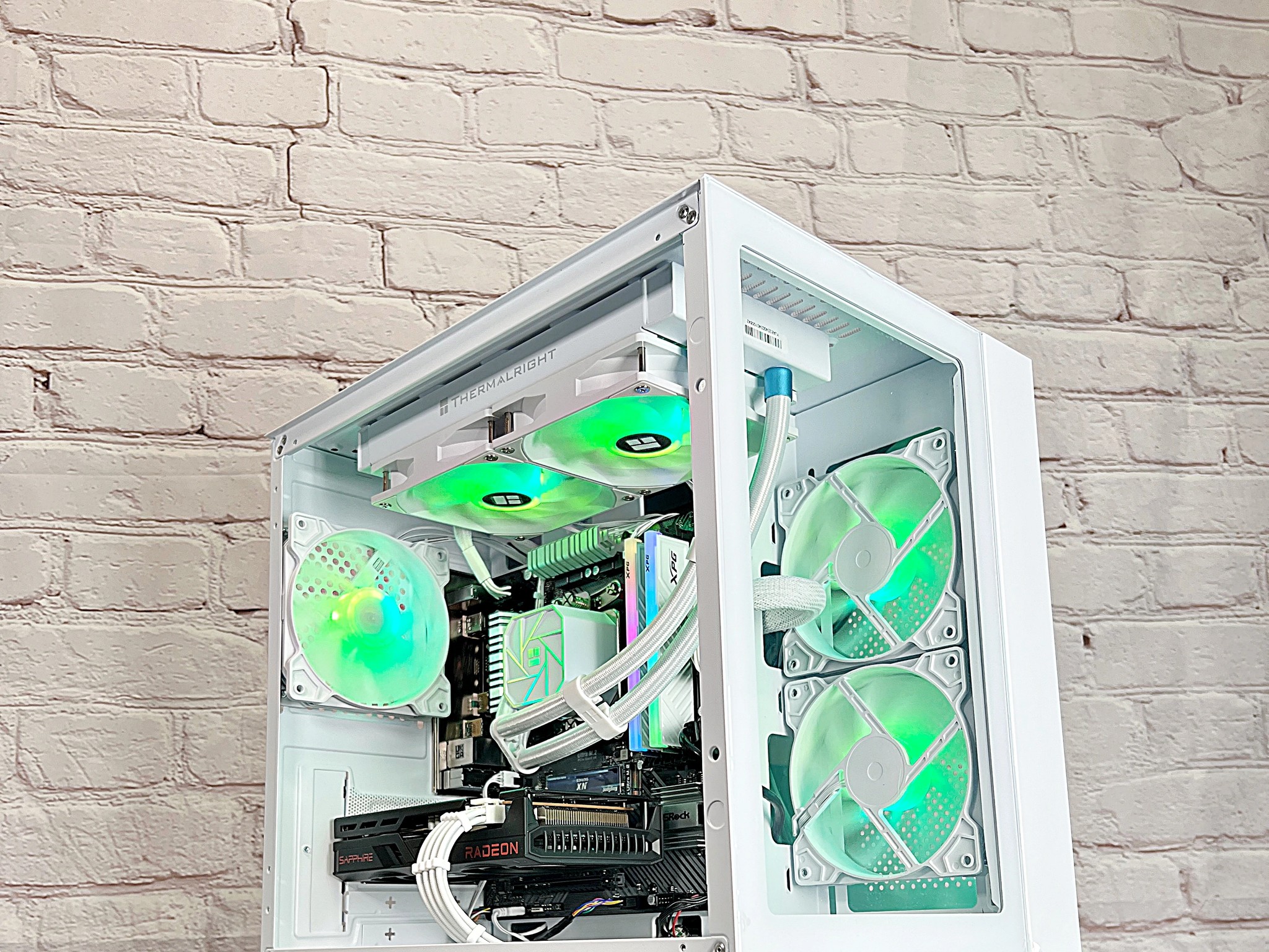 Ryzen 5 3600 RX 6600 16GB RAM 1TB M.2 Liquid Cooled Gaming PC