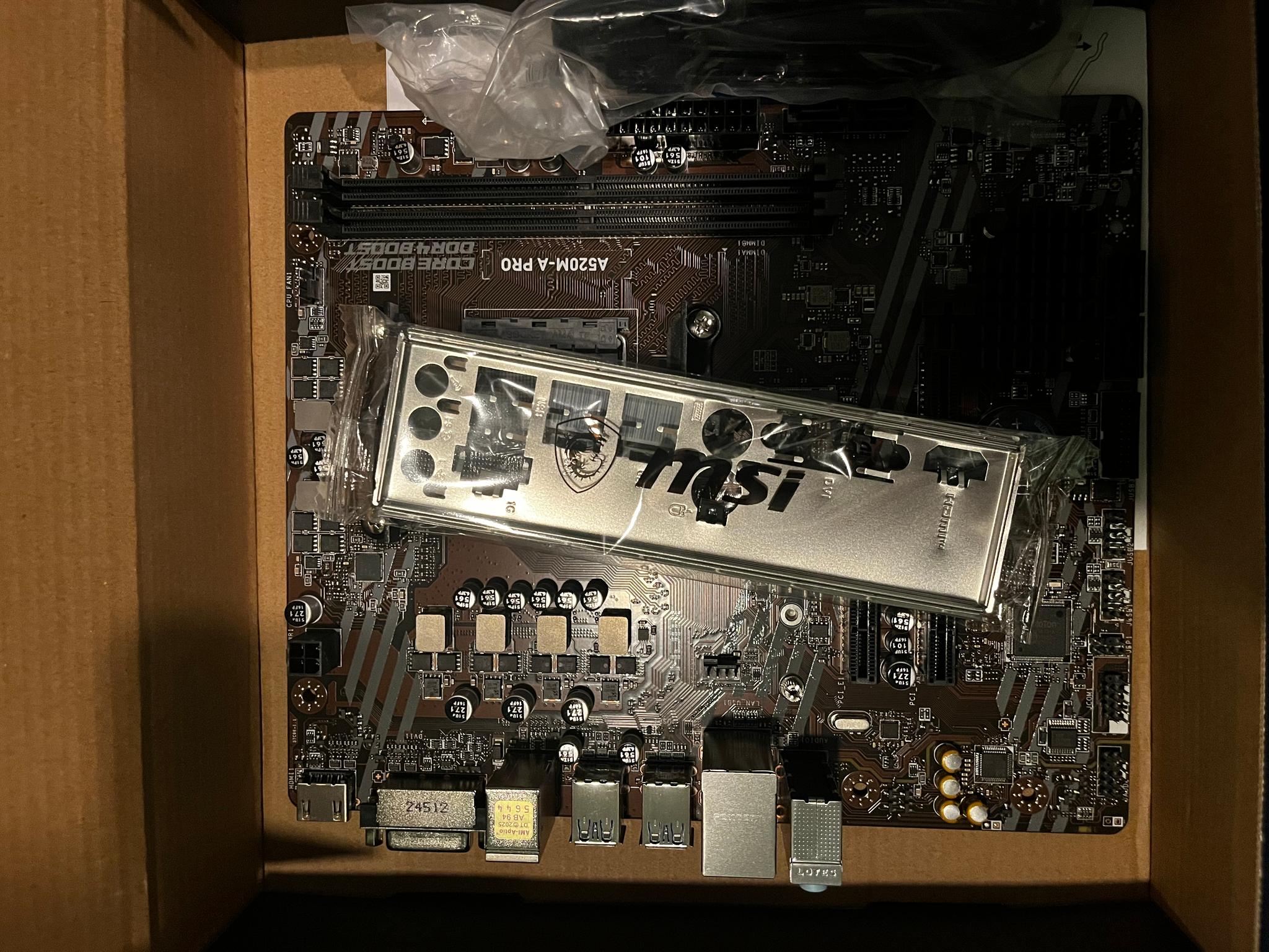 AMD AM4 MIS motherboard