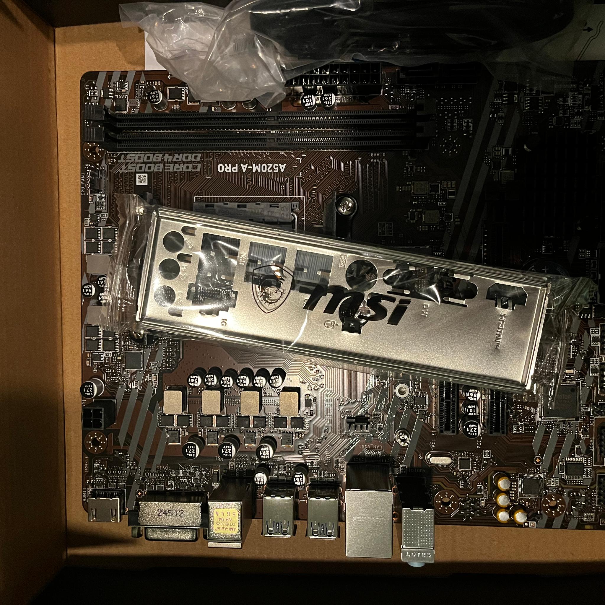 AMD AM4 MIS motherboard