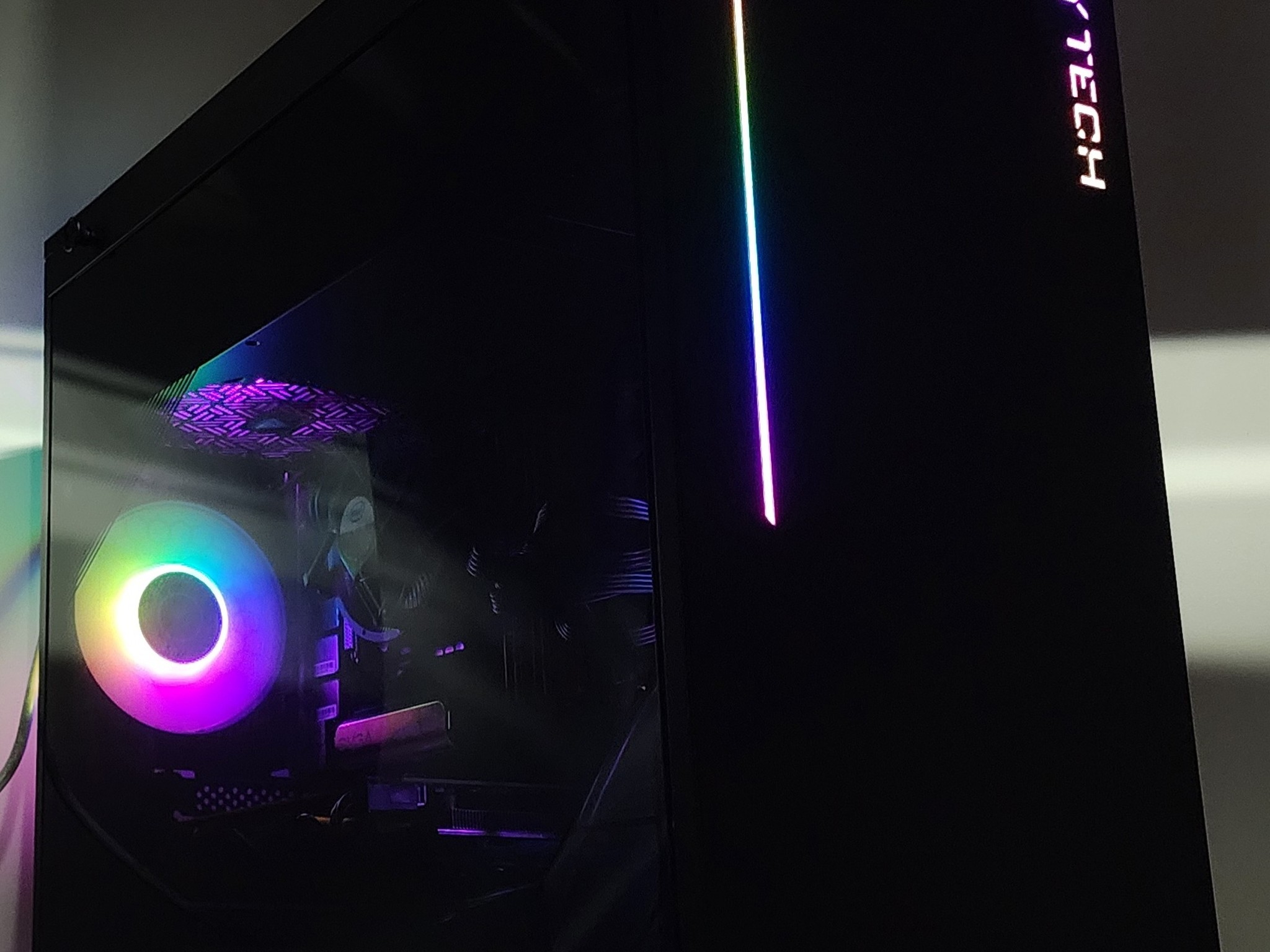 Gaming PC i7-950 16GB RAM 128GB SSD + 1TB HDD RX 470 8GB Windows 11 Computer