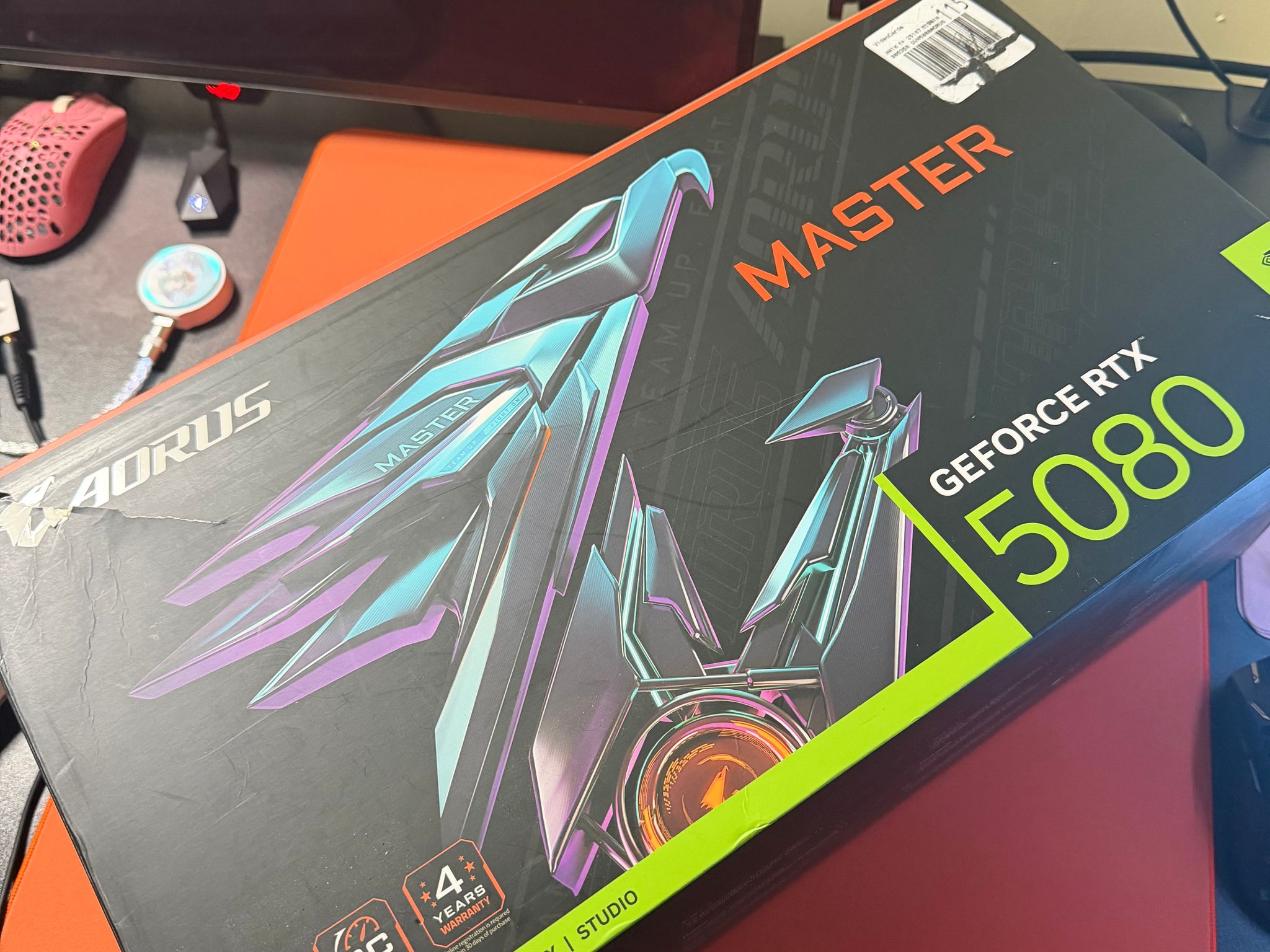 GIGABYTE AORUS GeForce RTX 5080 MASTER 16G