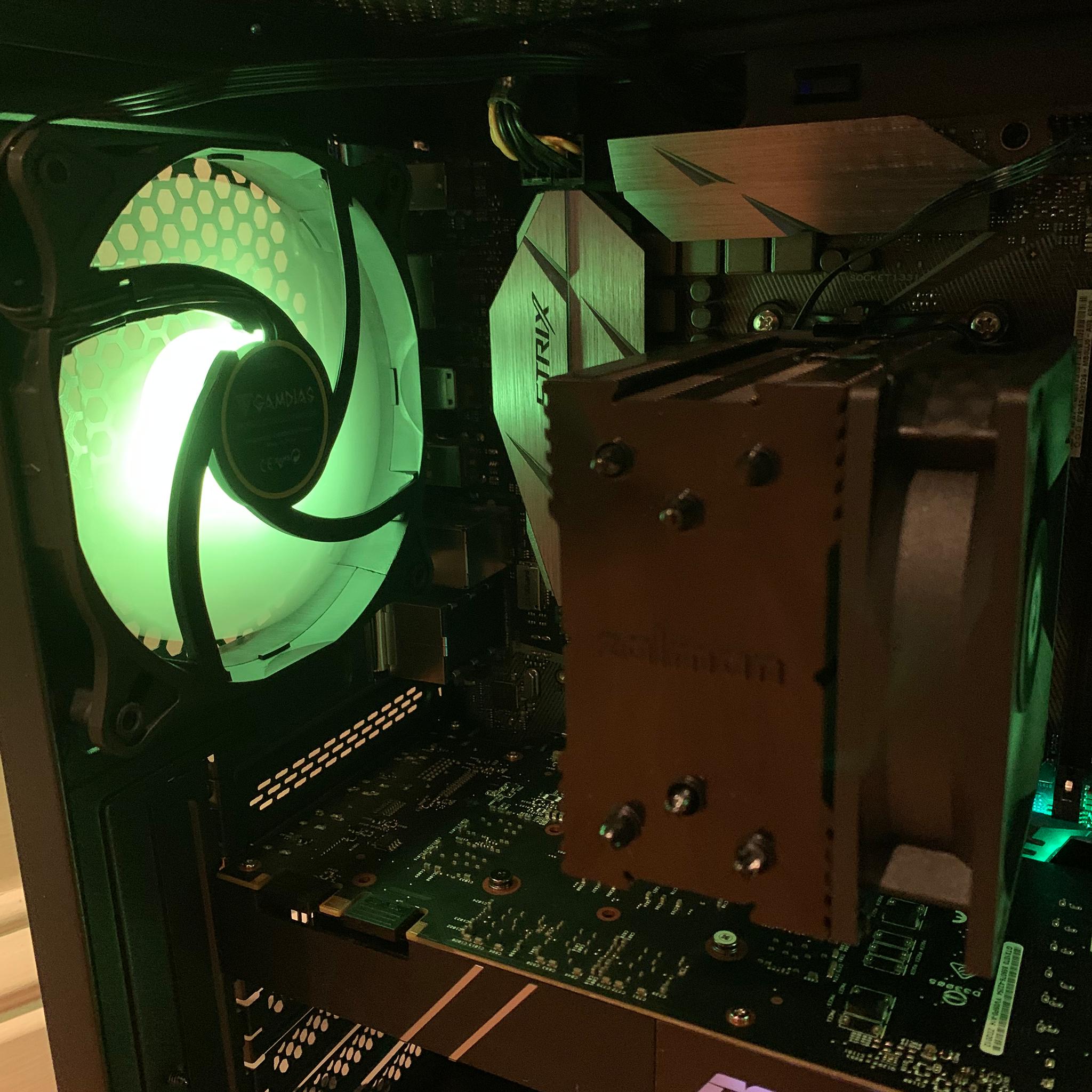 NVIDIA GTX 1070 R5 3600 CUSTOM RGB GAMING PC 16GB DDR4 512GB SSD WINDOWS 10 INSTALLED