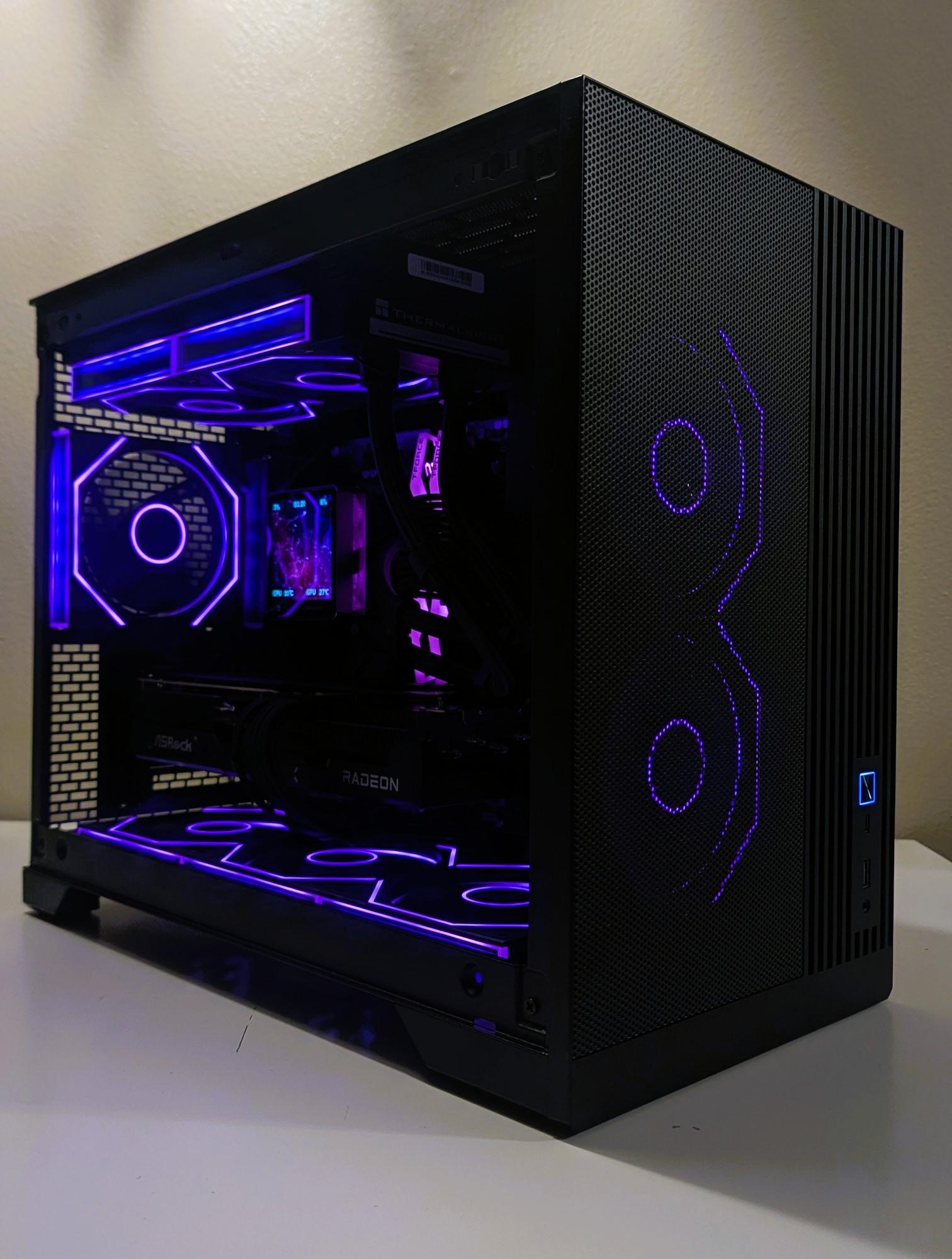 Tron Gaming PC 9070 XT 16GB | RYZEN 9600X | 16GB DDR5 | 1TB SSD | 240MM LCD AIO | 850W GOLD|