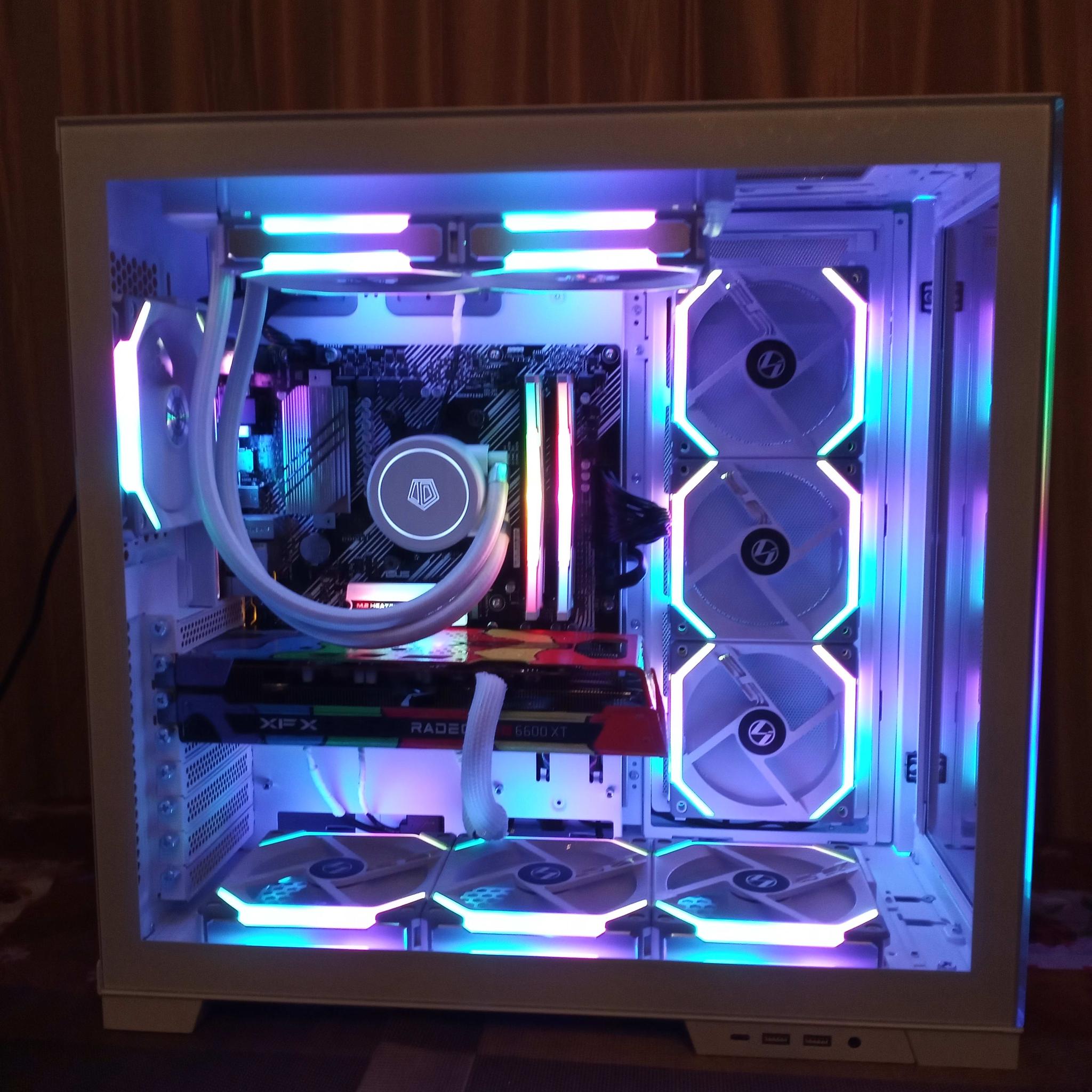 ICEBERG🧊| Ryzen 5600 & RX 6600XT Gaming/Streaming PC