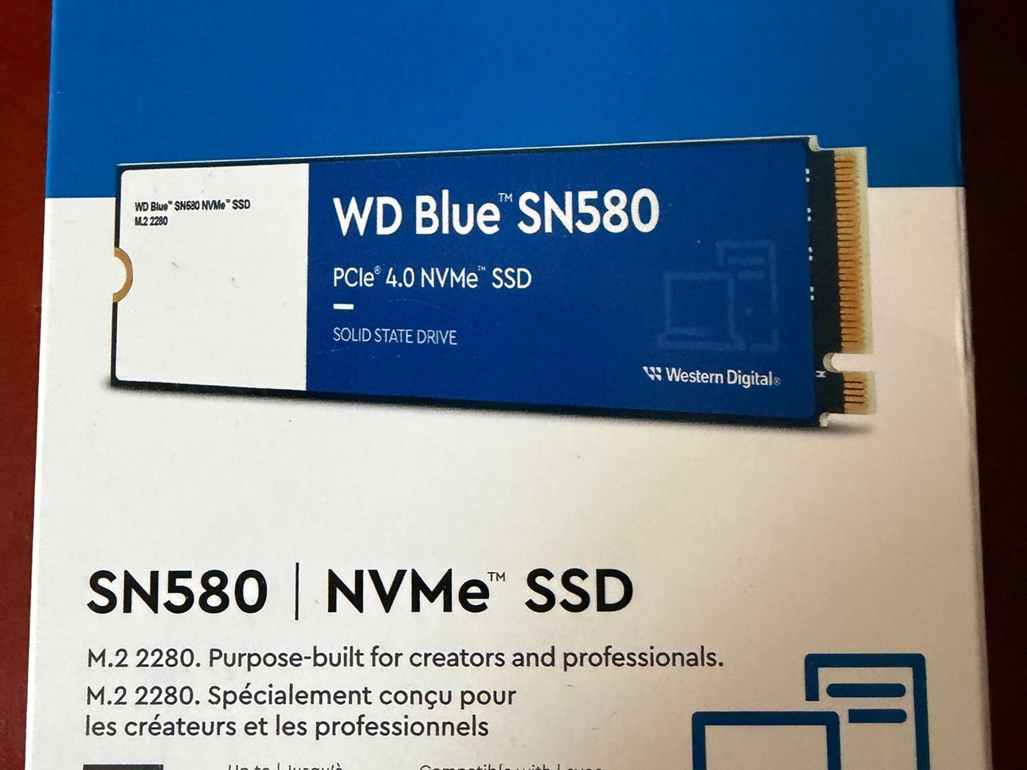 WD Blue SN580 1TB SSD