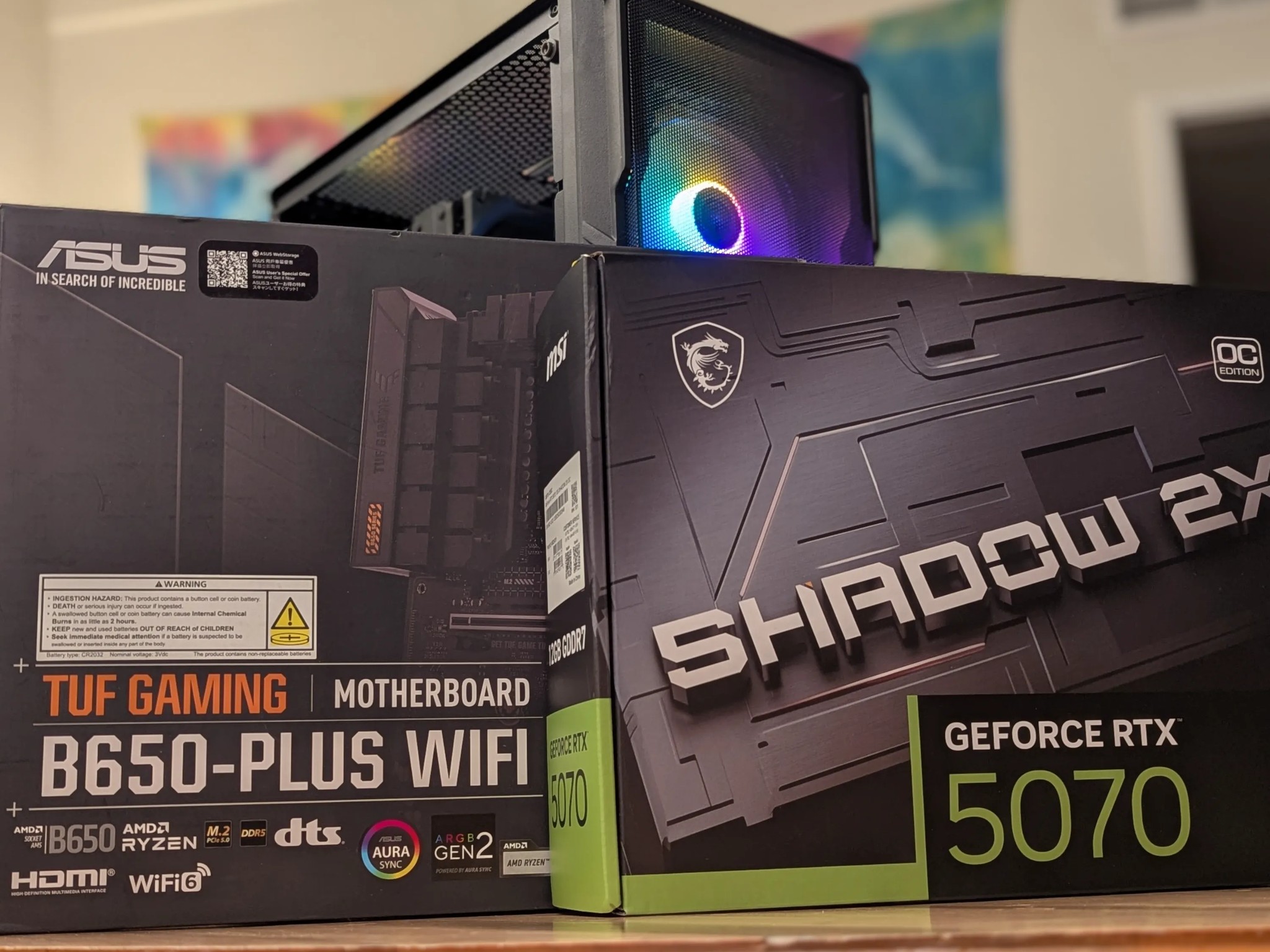 🌀 Neolux – 5070 Ryzen 7 7700 Gaming PC | 64GB DDR5 | WiFi | Windows 11 | 1440p Ultra Rea...