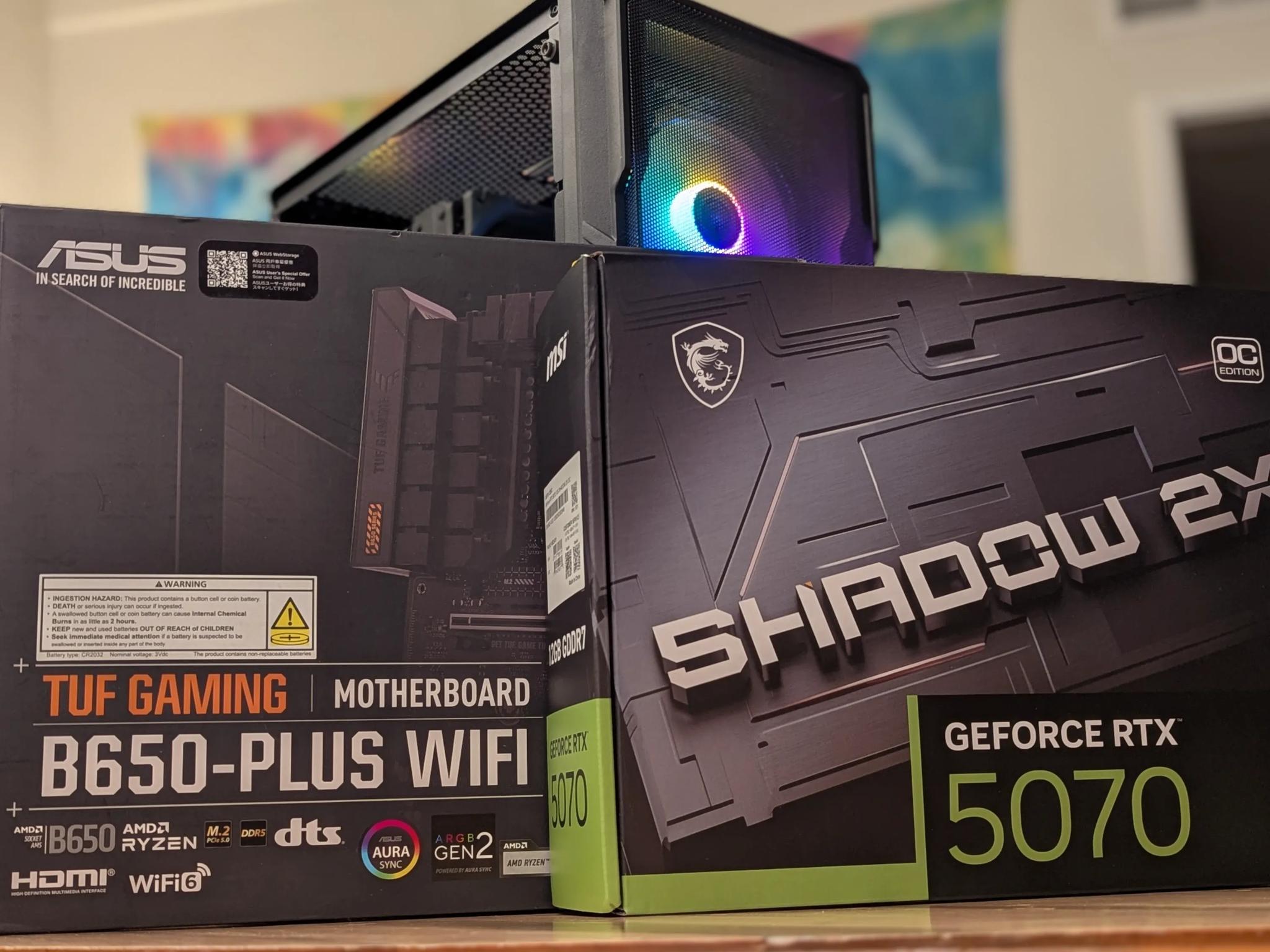 🌀 Neolux – 5070 Ryzen 7 7700 Gaming PC | 64GB DDR5 | WiFi | Windows 11 | 1440p Ultra Rea...