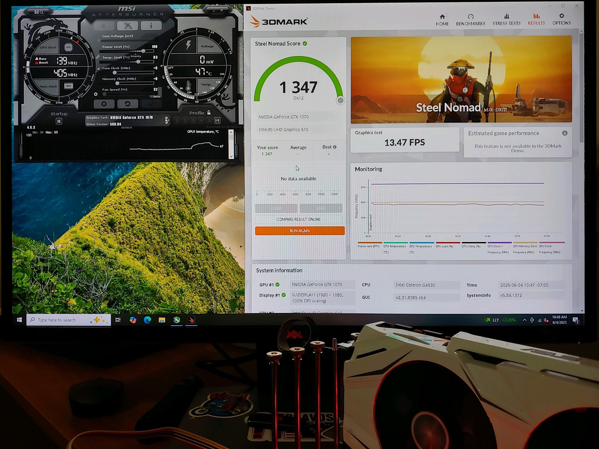 ASUS Dual GeForce GTX 1070 8GB GDDR5 White Edition | Tested, Original Box, Clean!