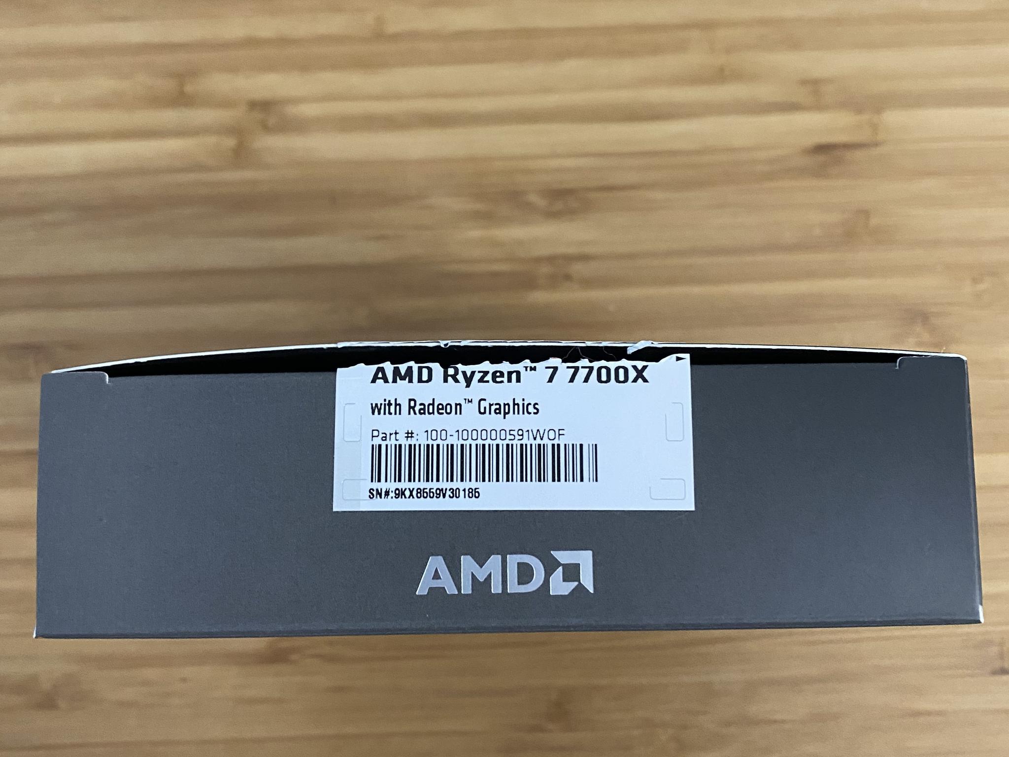 AMD Ryzen 7 7700X CPU