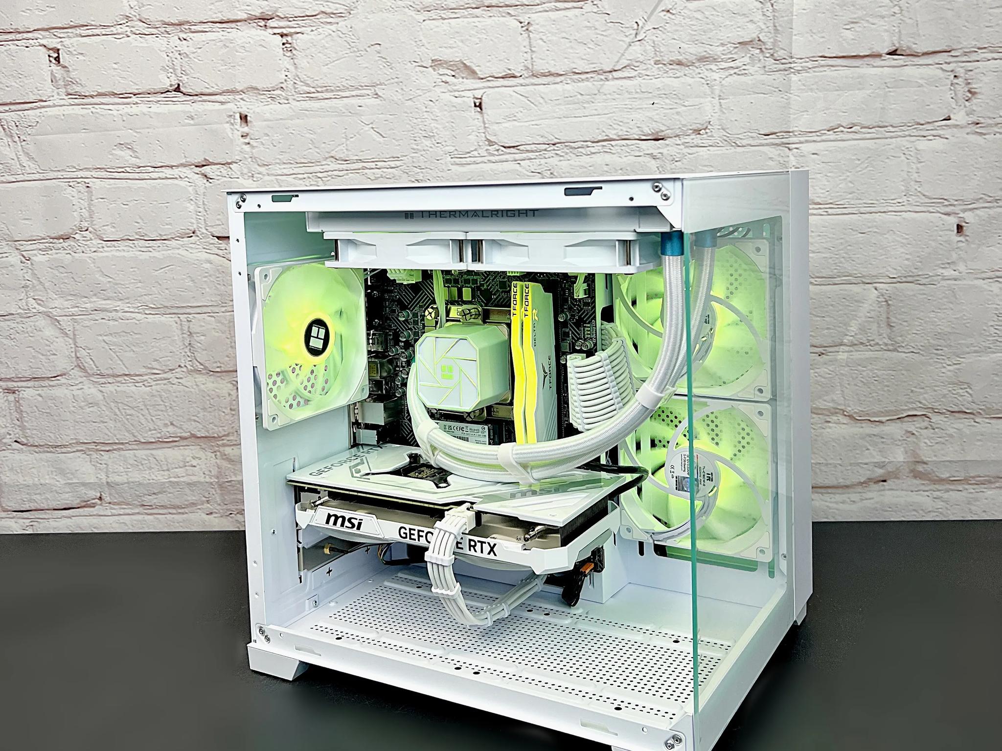 Liquid Cooled RTX 4070 Intel i5 12600K 32GB RAM 1TB M.2 Win 11 Gaming PC