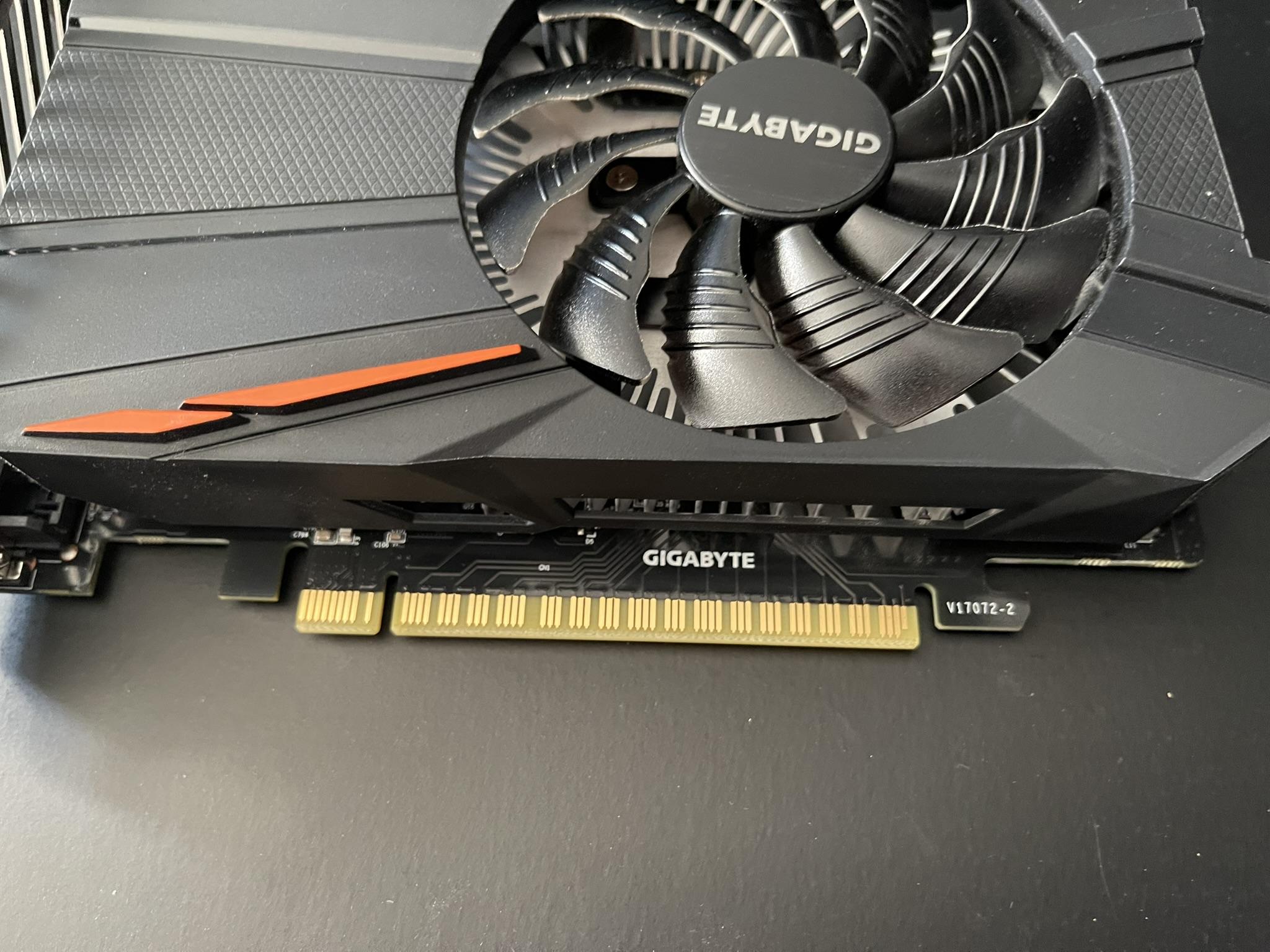 Gigabyte GTX 1050 TI 4 GB Great Condition