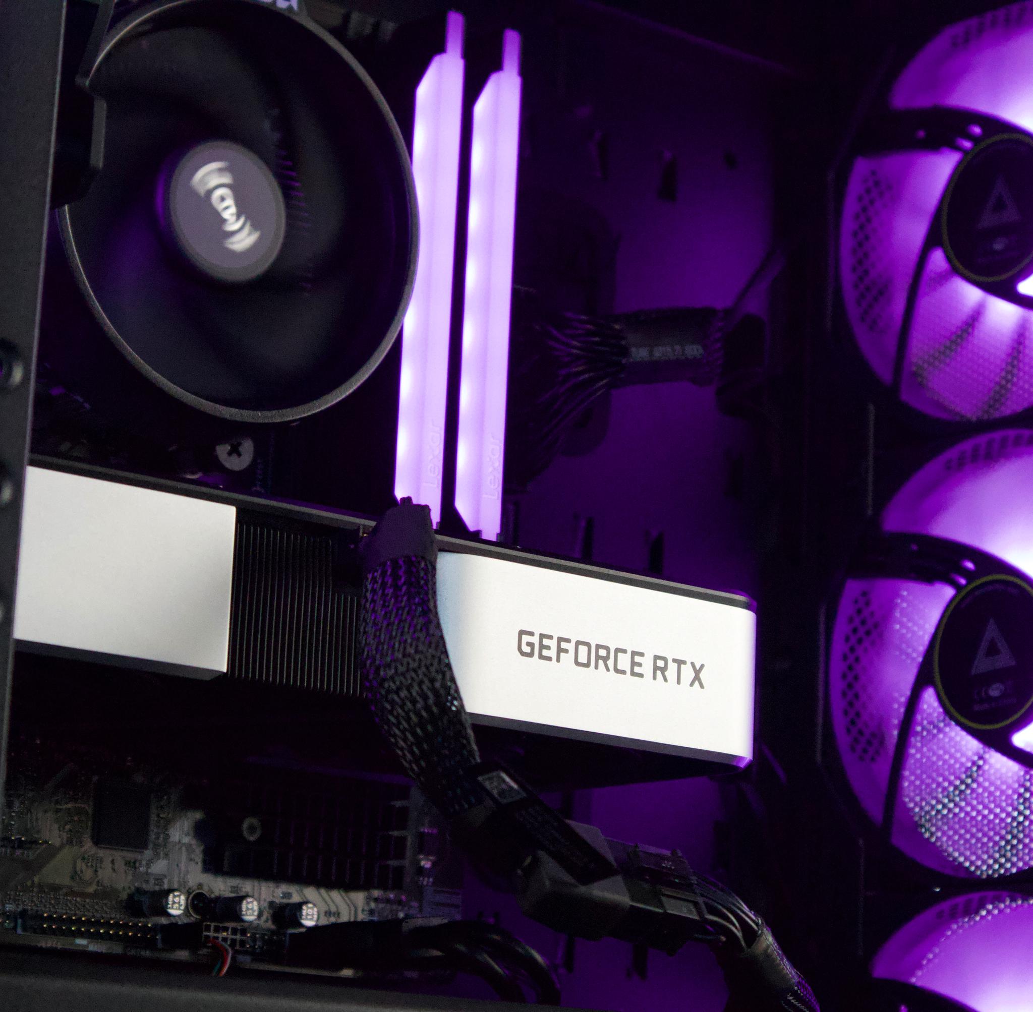 🌑🚀Eclipse - RTX 3060 Ti  ☄️ Ryzen 5 5500 ☄️ 16GB DDR4 ☄️ 1TB NVMe