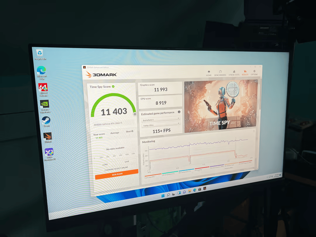 "The Gentleman" RTX 3060ti 12400f GAMING PC
