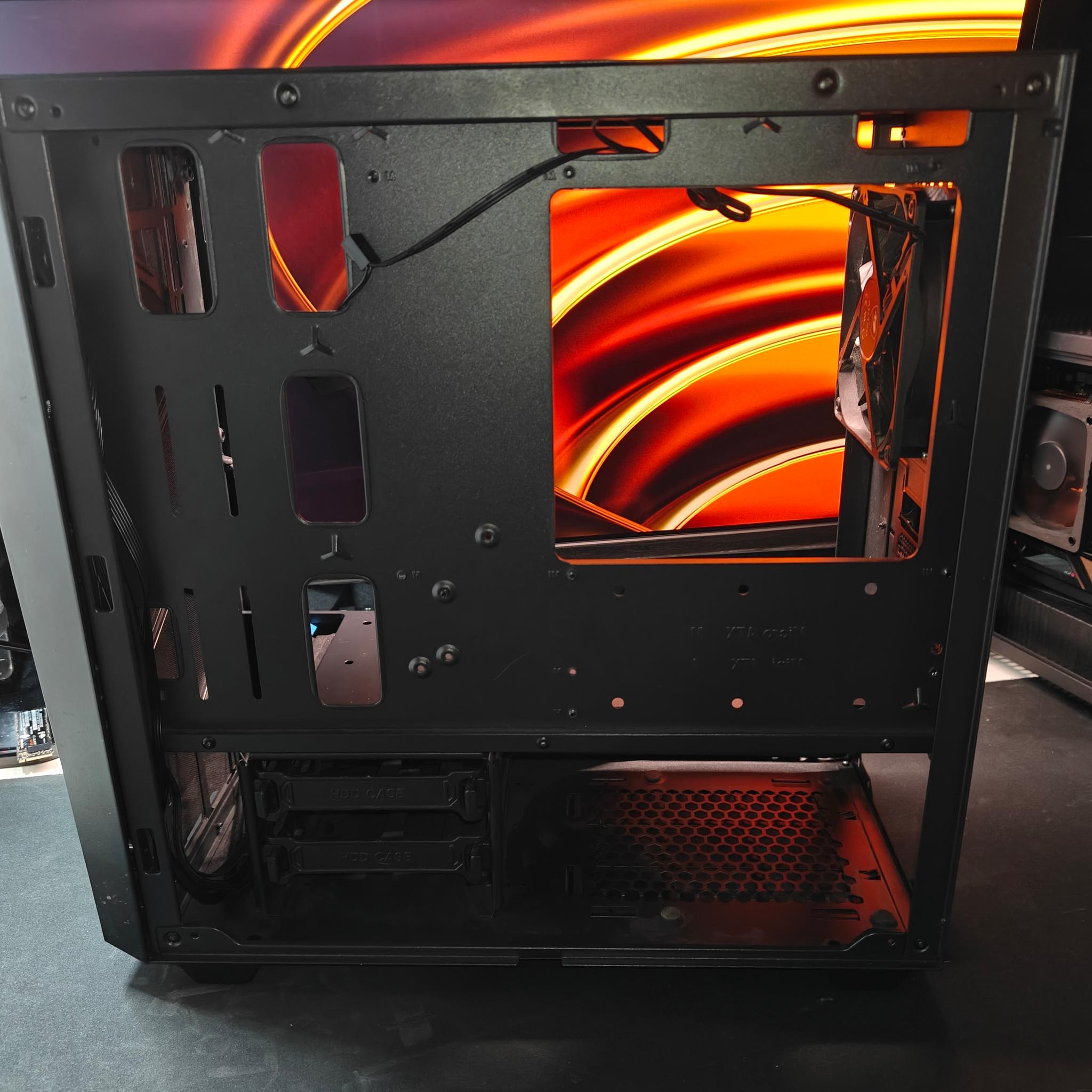 Cougar MG130-G mATX Case - Tempered Glass Side Panel - Black