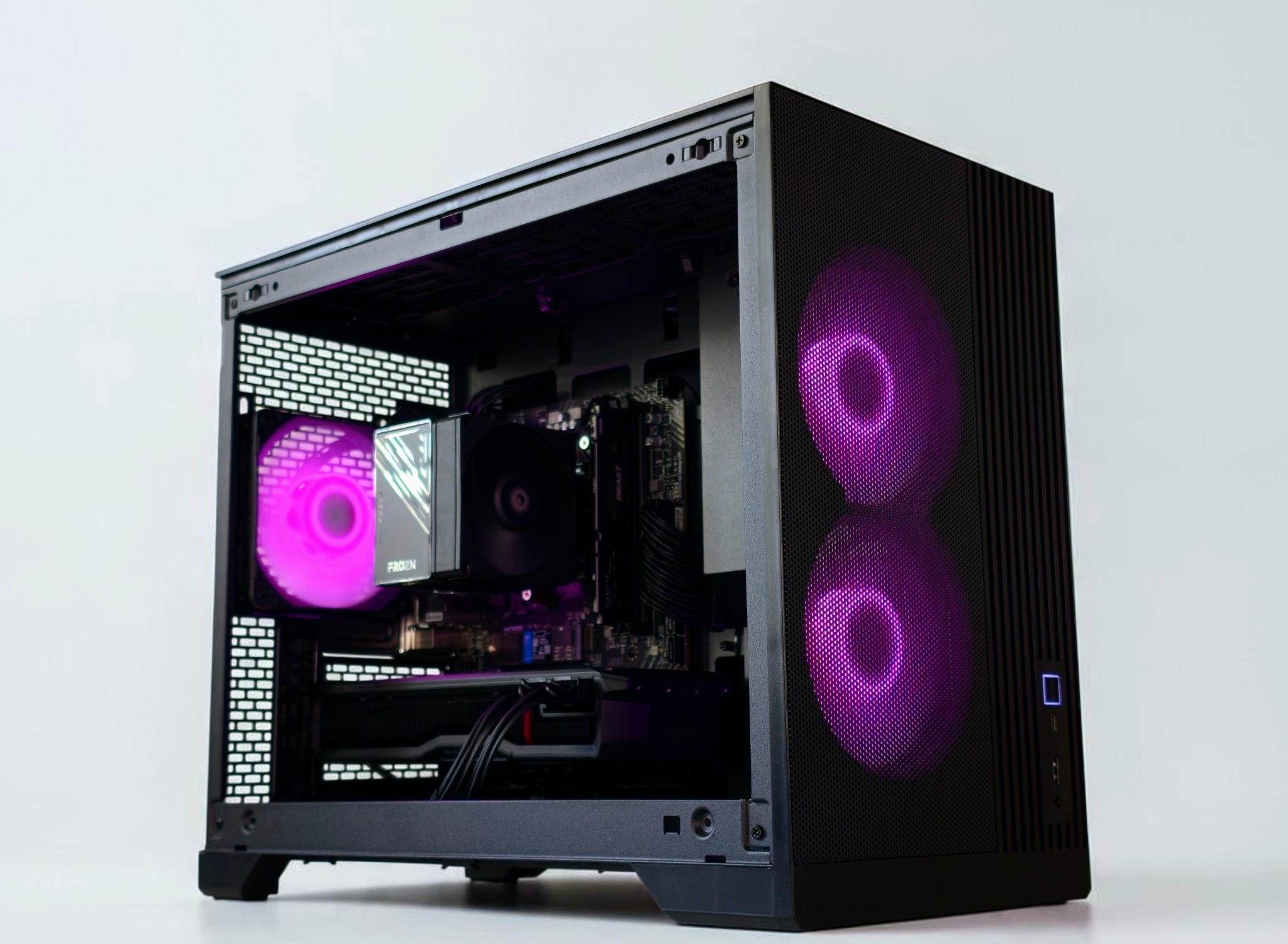 🖤🦍 Gaming PC◼️AMD RX 7800 XT 16GB◼️AMD Ryzen 7 8700F◼️16GB DDR5◼️1TB SSD
