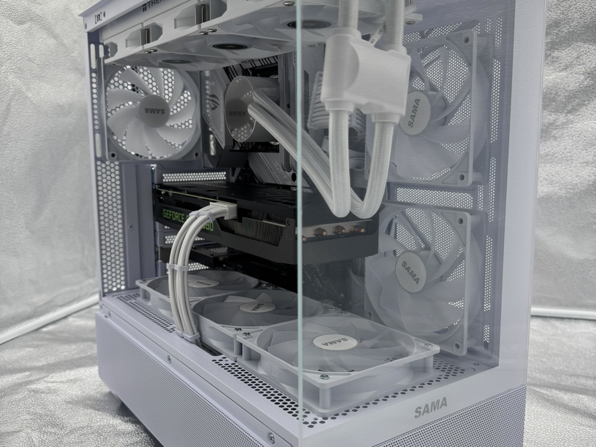 RTX 3080 | INTEL 10900K | Gaming PC | Workstation | 32GB | WIFI | WHITE