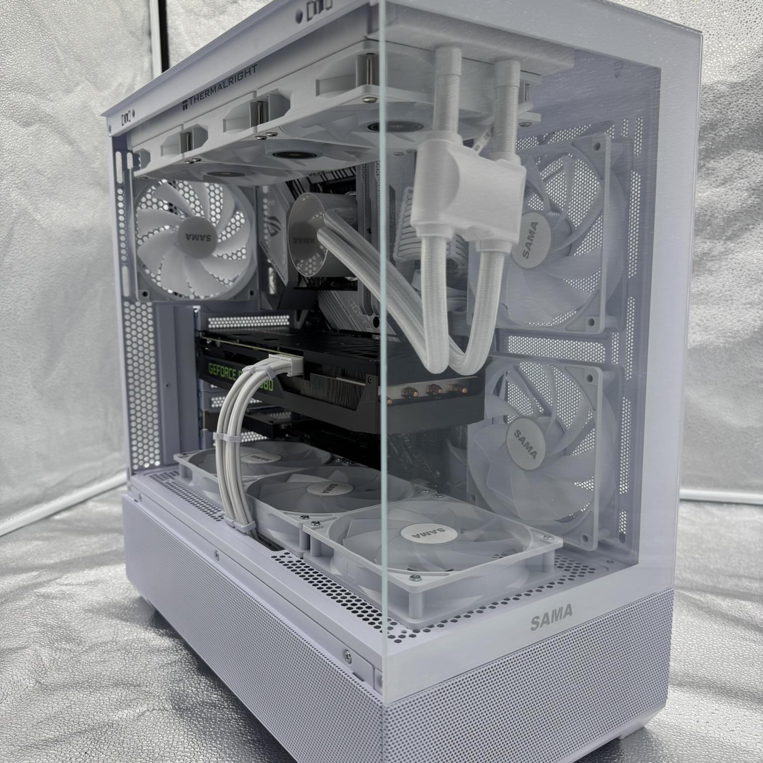 RTX 3080 | INTEL 10900K | Gaming PC | Workstation | 32GB | WIFI | WHITE