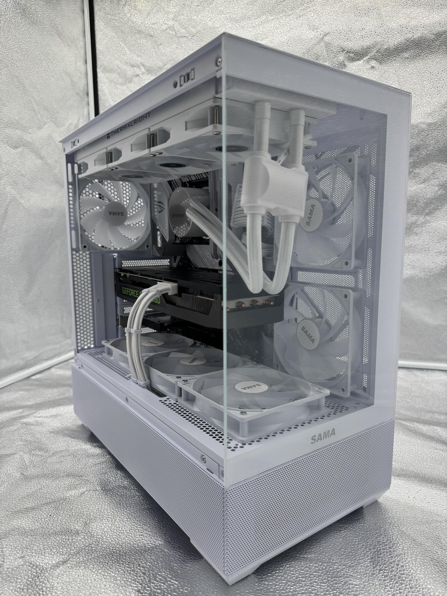 RTX 3080 | INTEL 10900K | Gaming PC | Workstation | 32GB | WIFI | WHITE