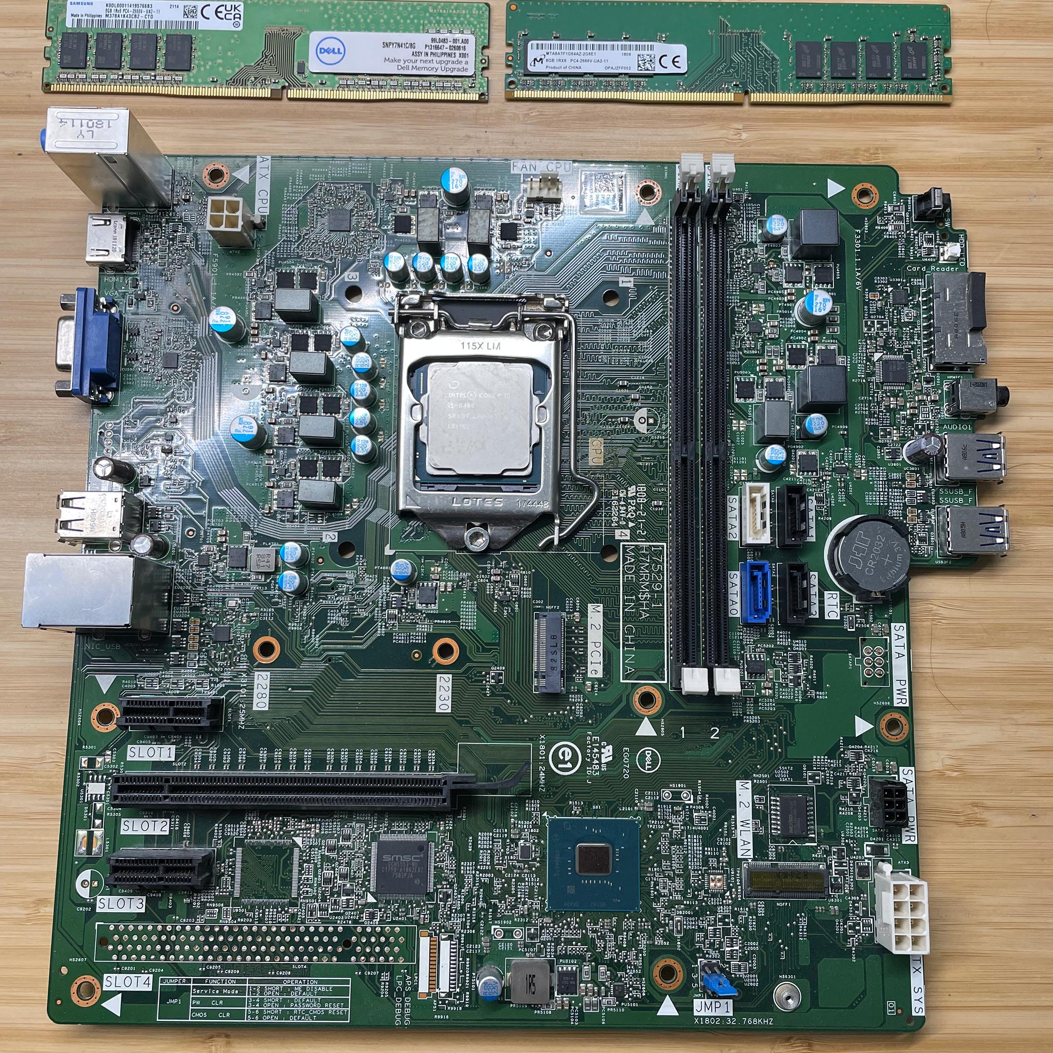 Intel I5 8400 Combo | Mobo | 16GB Ram