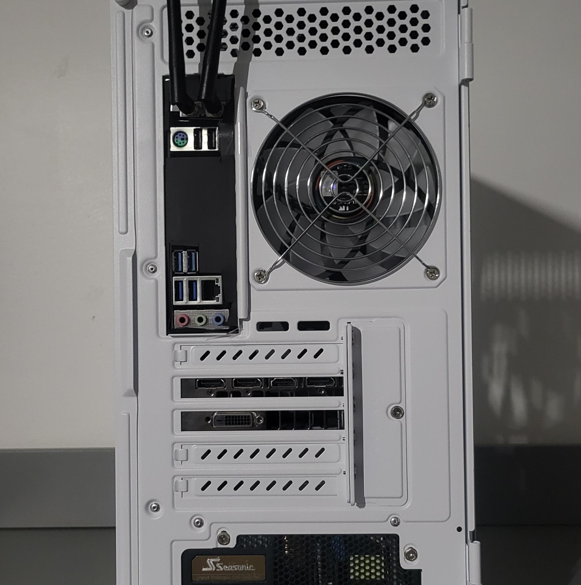 Black & White Gaming PC! Ryzen 5 | GTX 1060 6GB | 16GB | 512GB | Wi-Fi + BT