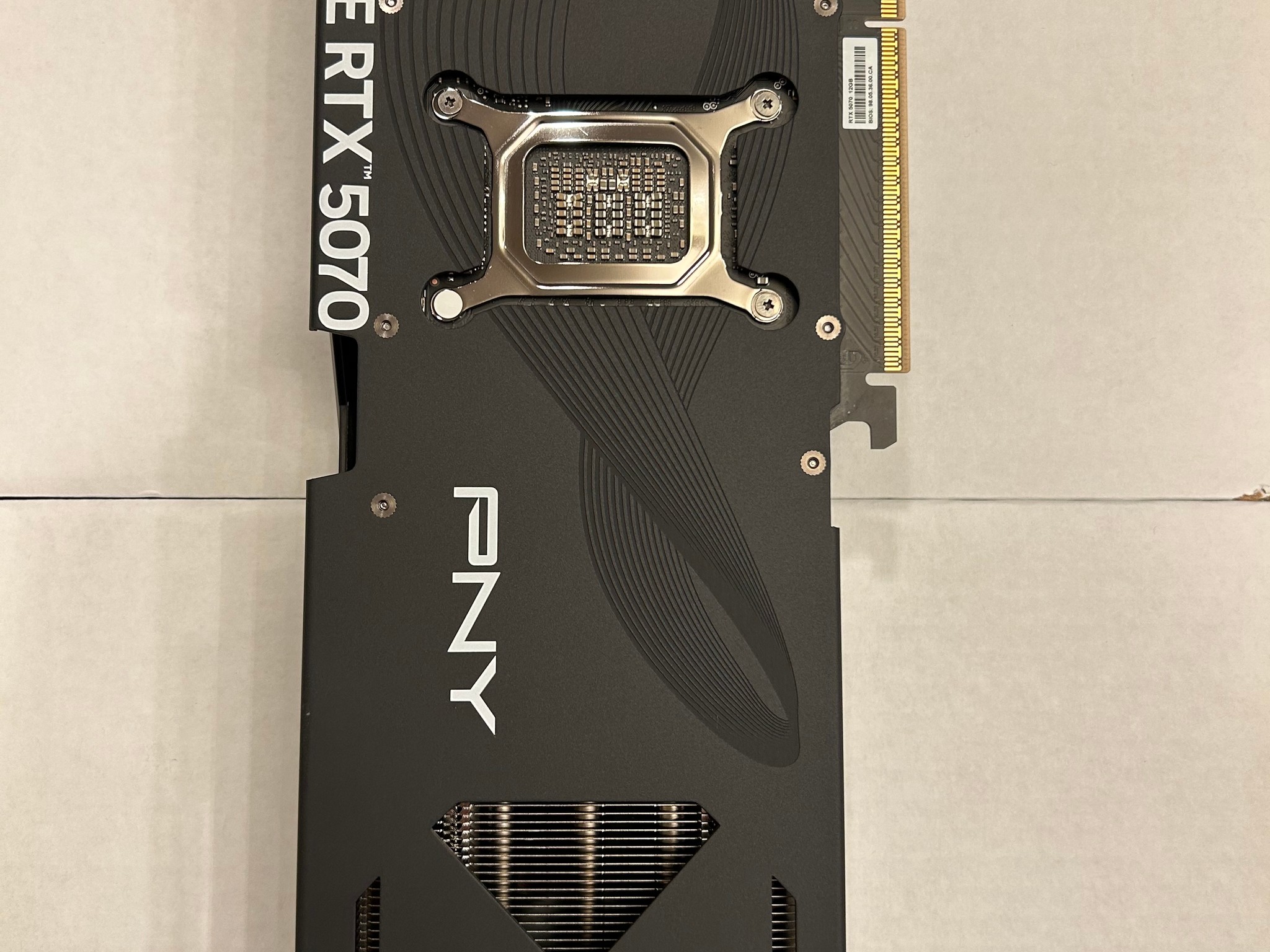 PNY GeForce RTX 5070 Overclocked Triple Fan