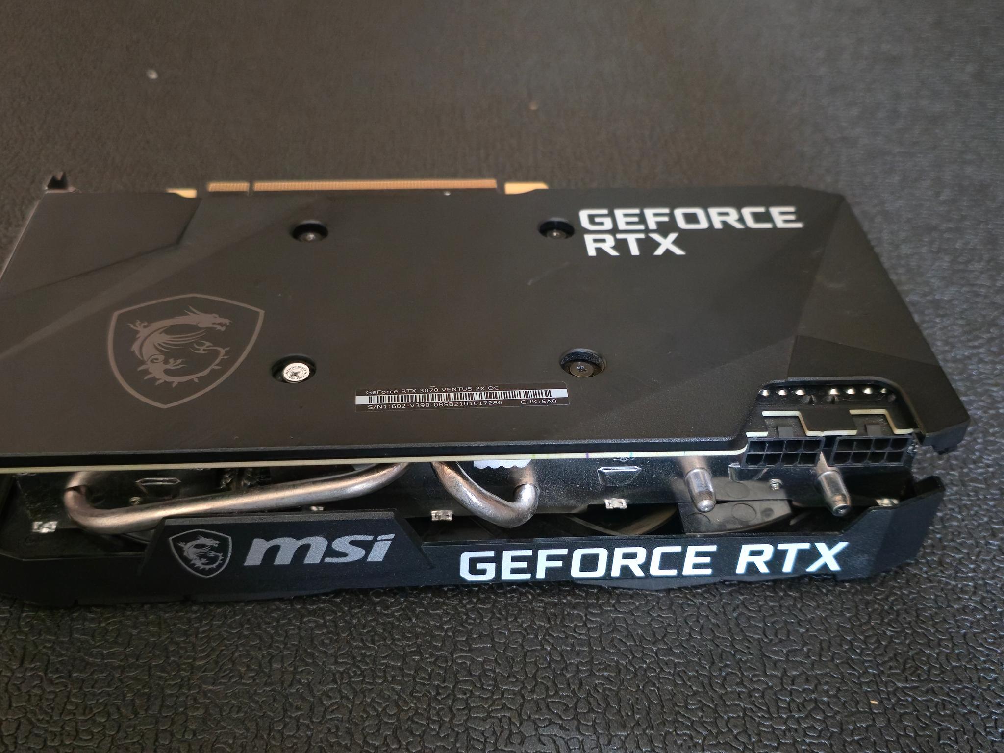 MSI GeForce RTX 3070 Ventus 3X 8G LHR - Image 2
